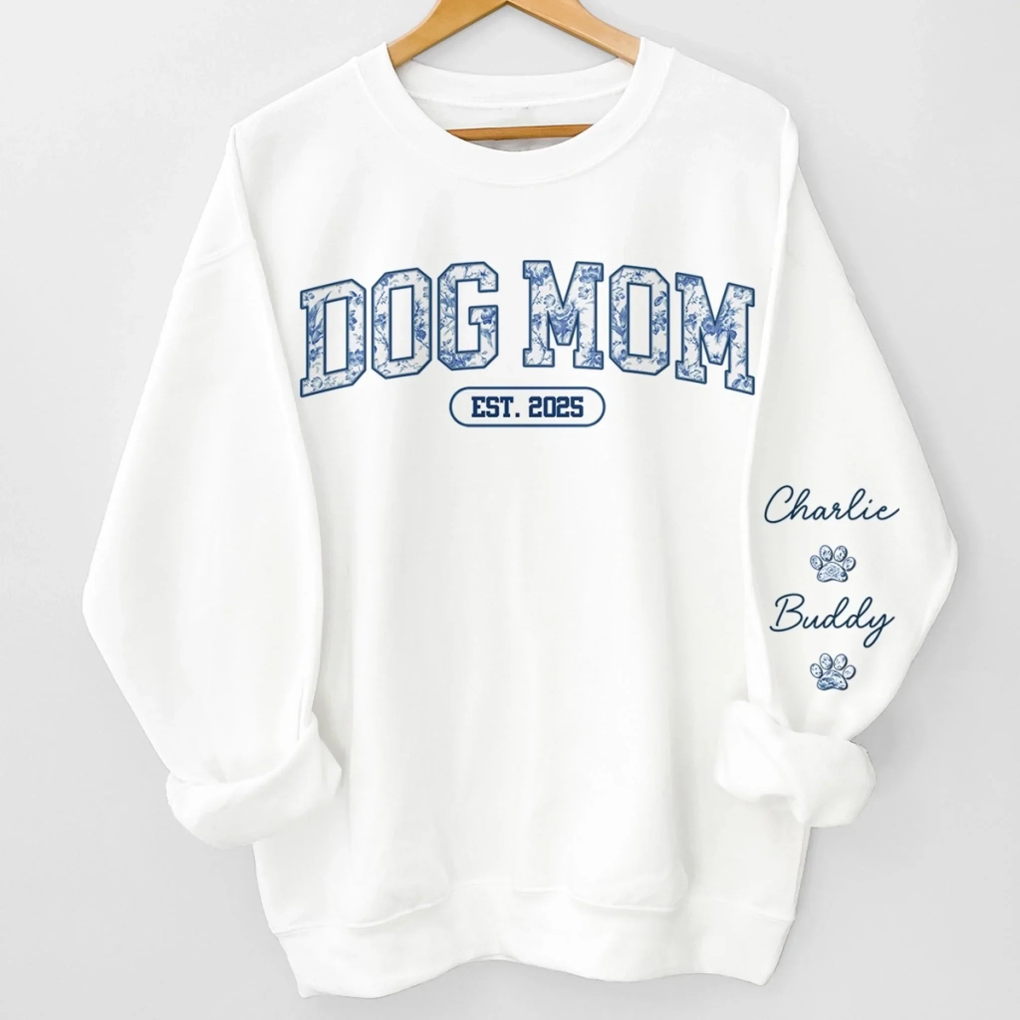 Custom Unisex Sweatshirt, Hoodie With Design On Sleeve - Personalized Christmas Birthday Gifts For Dog Cat Lovers, Dog Dad And Mom, Cat Owners - Pawrent Life Chosen