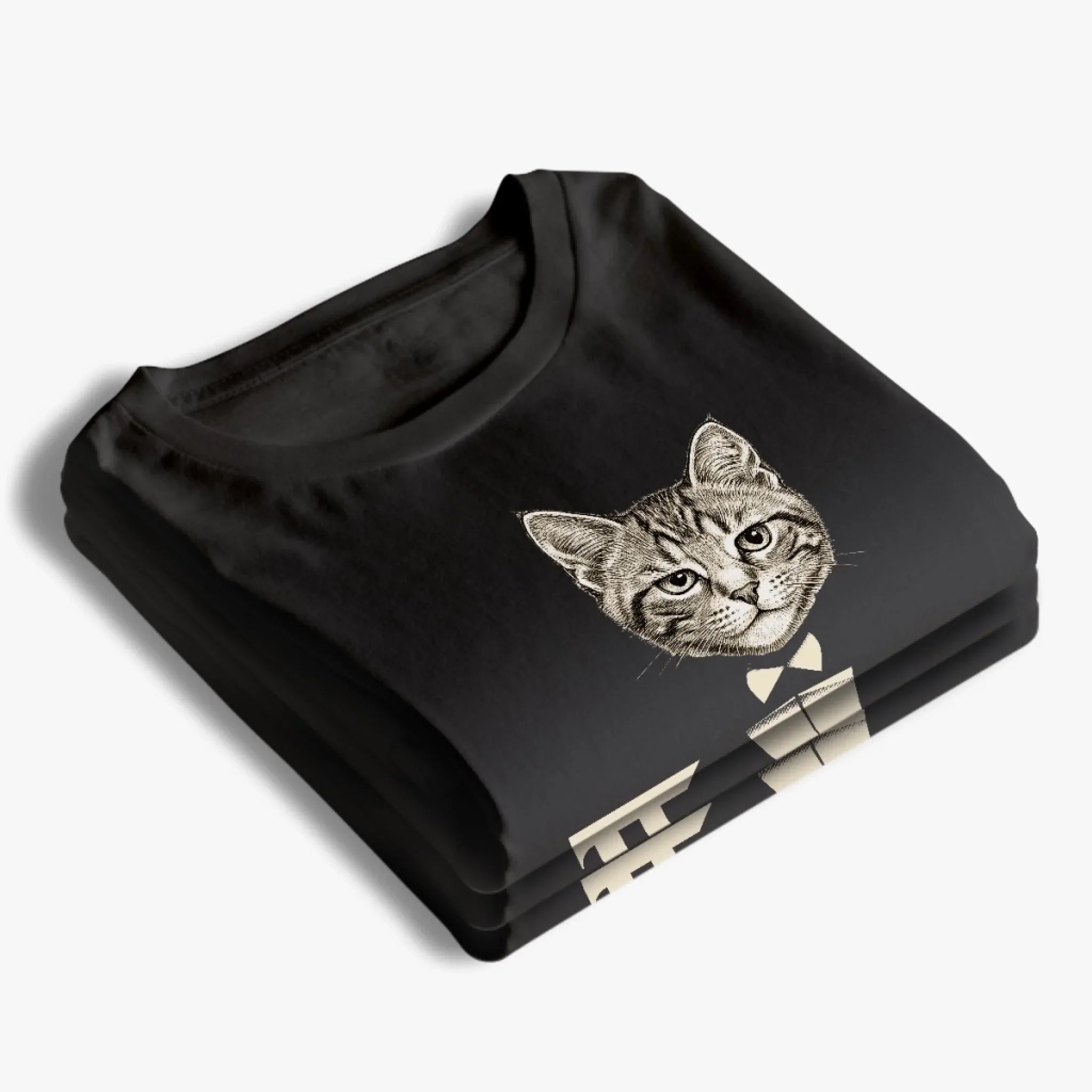 Custom Photo Unisex T-shirt, Premium T-shirt, Hoodie - Personalized Birthday Gifts For Cat Lovers, Cat Mom And Dad - Home Smells Like Fur And Love