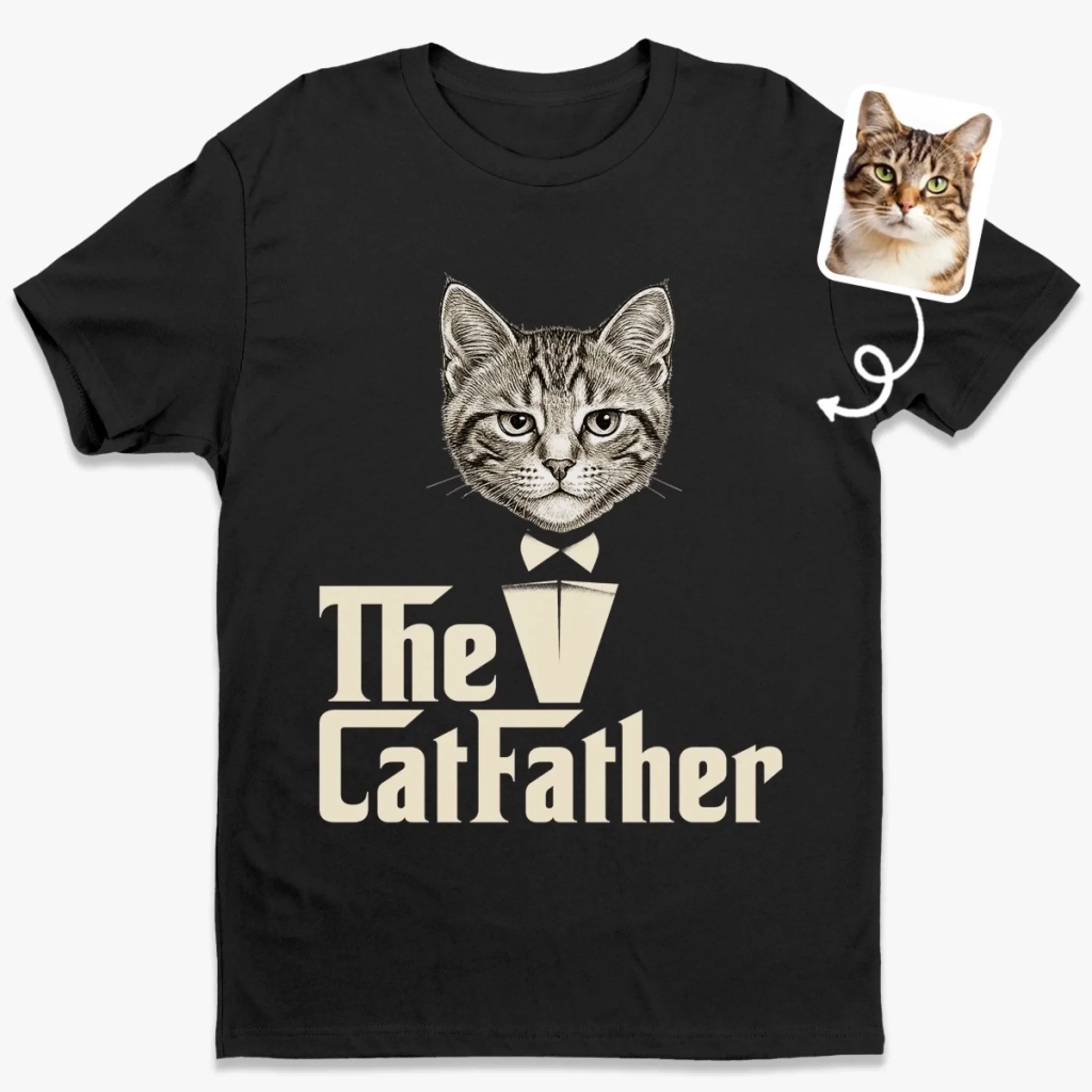 Custom Photo Unisex T-shirt, Premium T-shirt, Hoodie - Personalized Birthday Gifts For Cat Lovers, Cat Mom And Dad - Home Smells Like Fur And Love