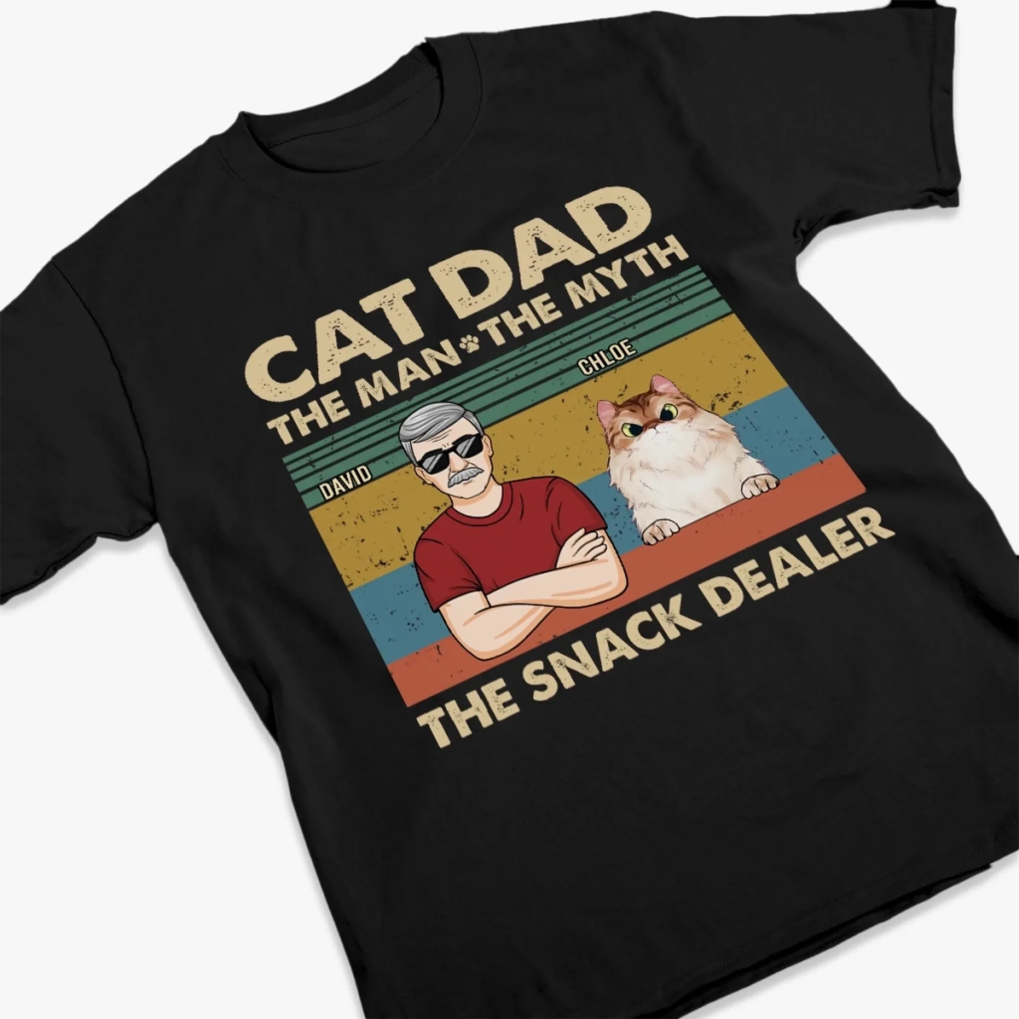 Custom Unisex T-shirt, Premium T-shirt, Hoodie - Personalized Birthday Gifts For Cat Lovers, Cat Mom And Dad - The Snack Dealer