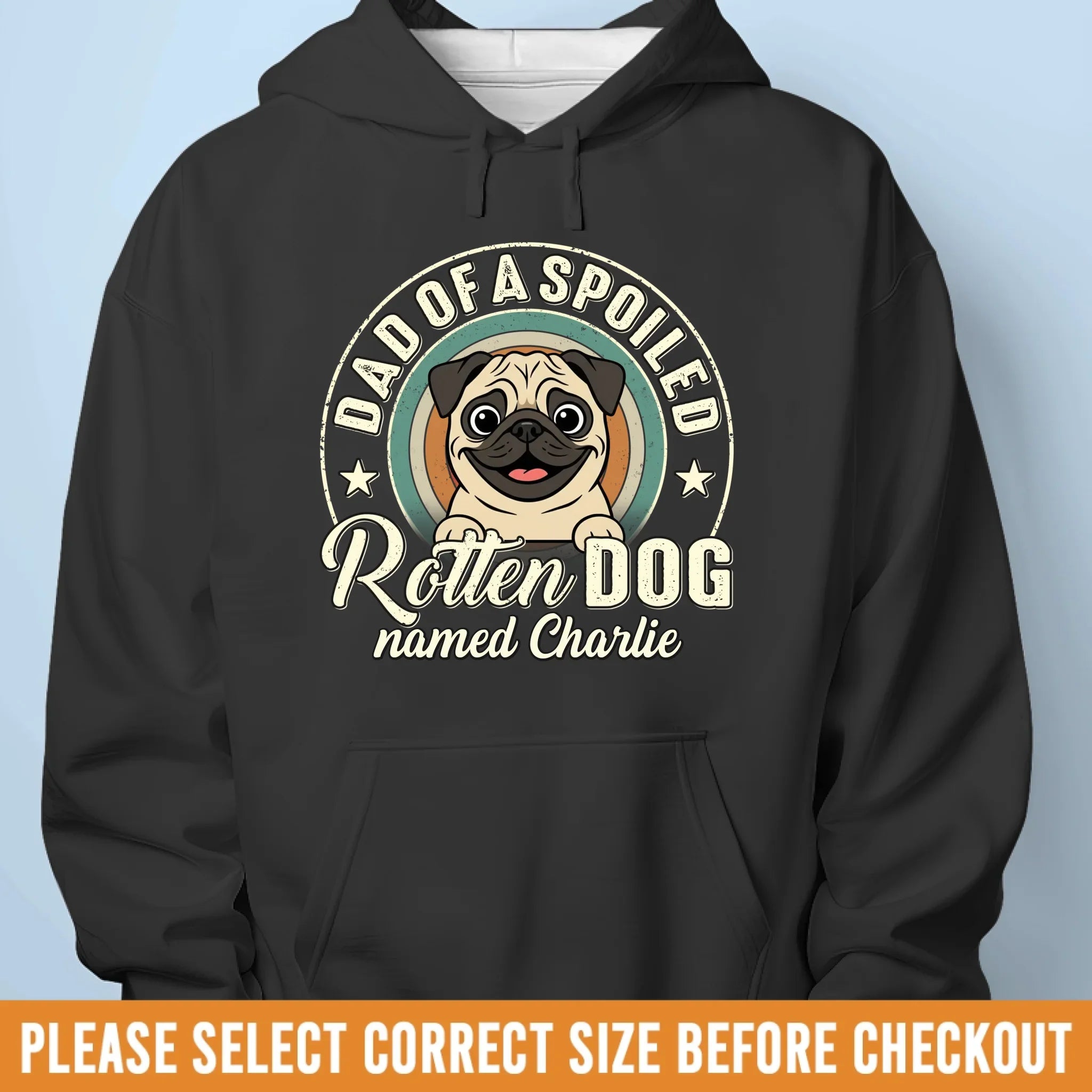 Custom Unisex T-shirt, Premium T-shirt, Hoodie - Personalized Birthday Gifts For Dog Lovers, Dog Dad And Mom - Spoiled Dog Energy