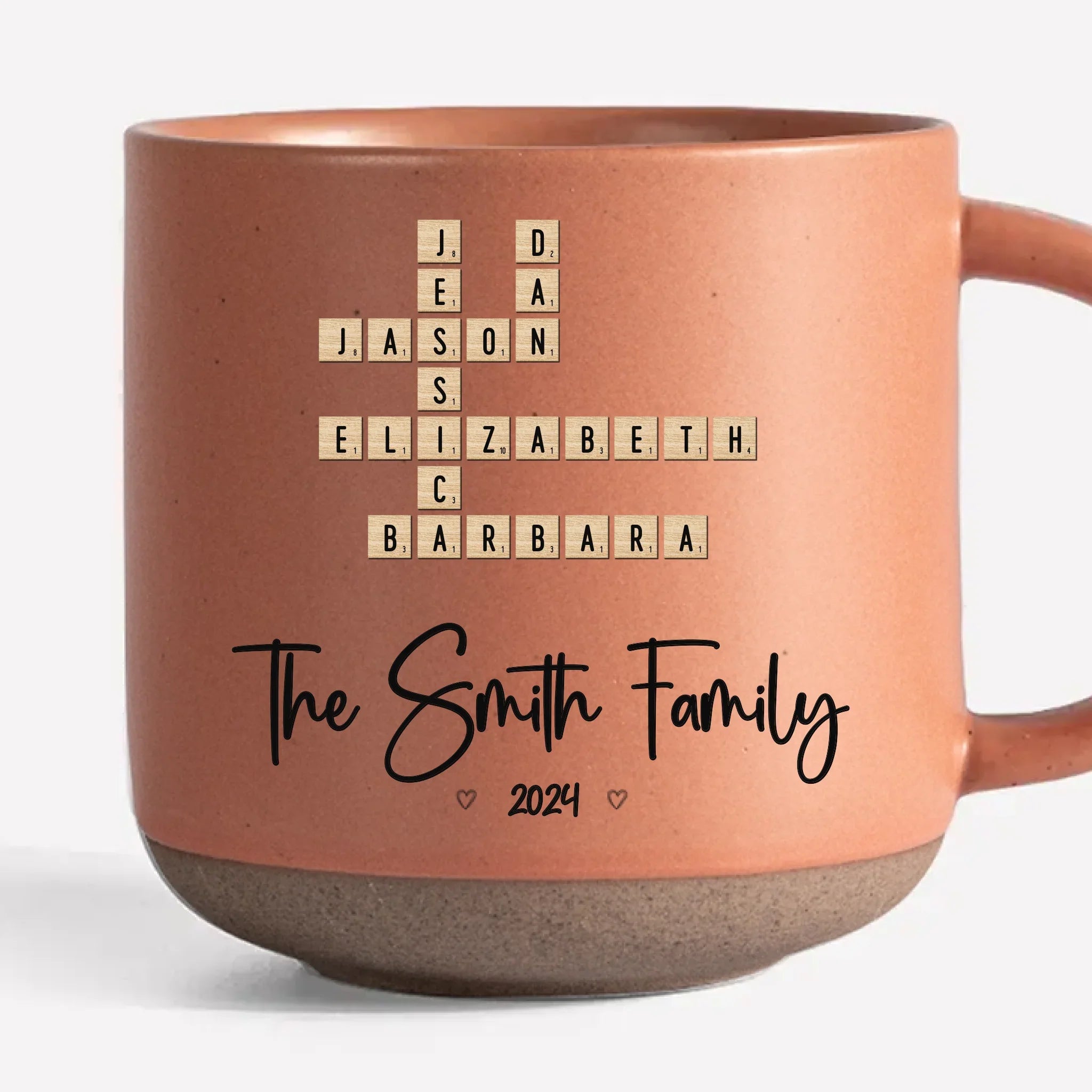The Memories We Make With Our Family Are The Best - Family Personalized Custom Printed Pottery Mug - Christmas Gift For Family Members