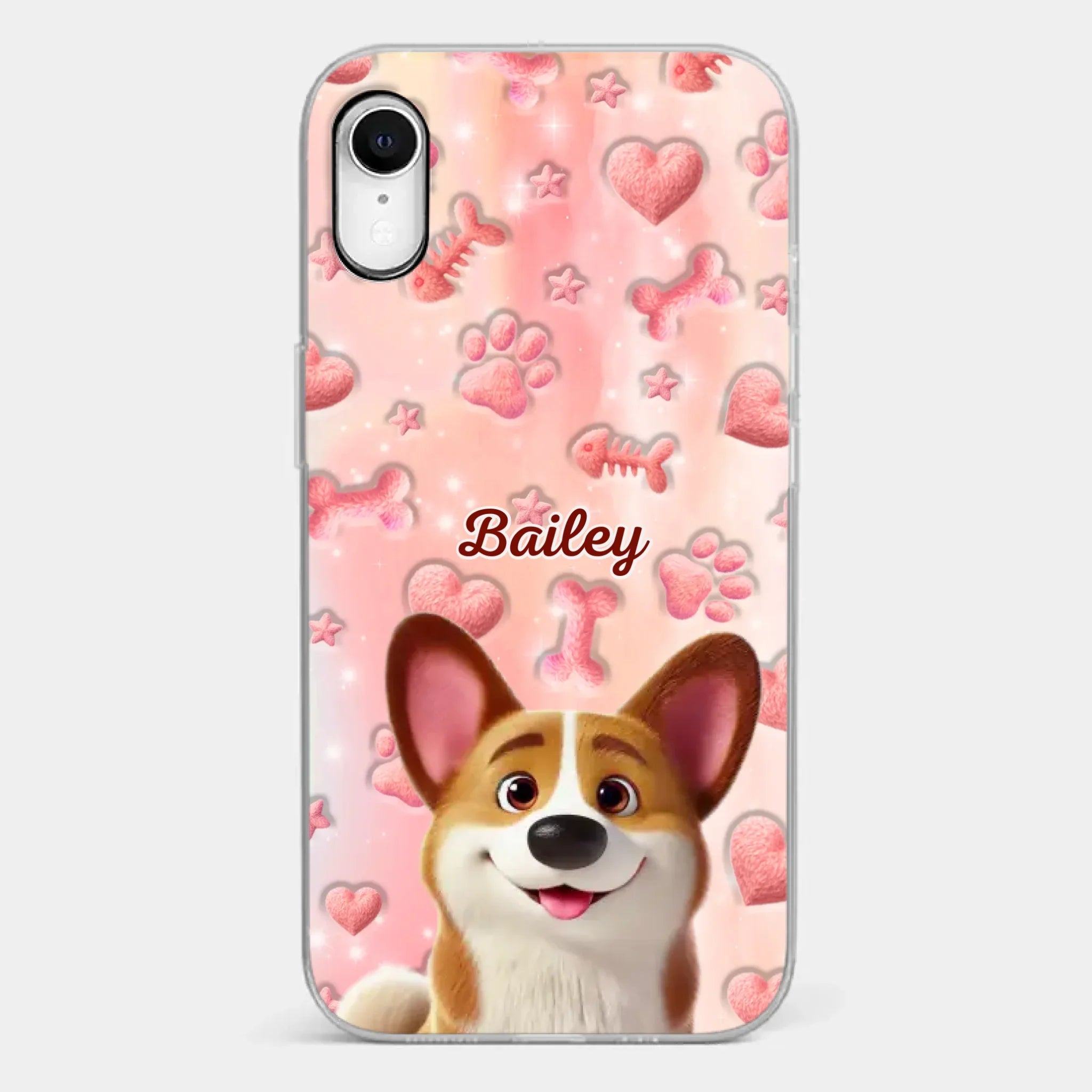 Custom Clear Phone Case - Personalized Christmas Birthday Gifts For Dog Cat Lovers, Dog Dad And Mom, Cat Owners - Every Day Starts With Paws
