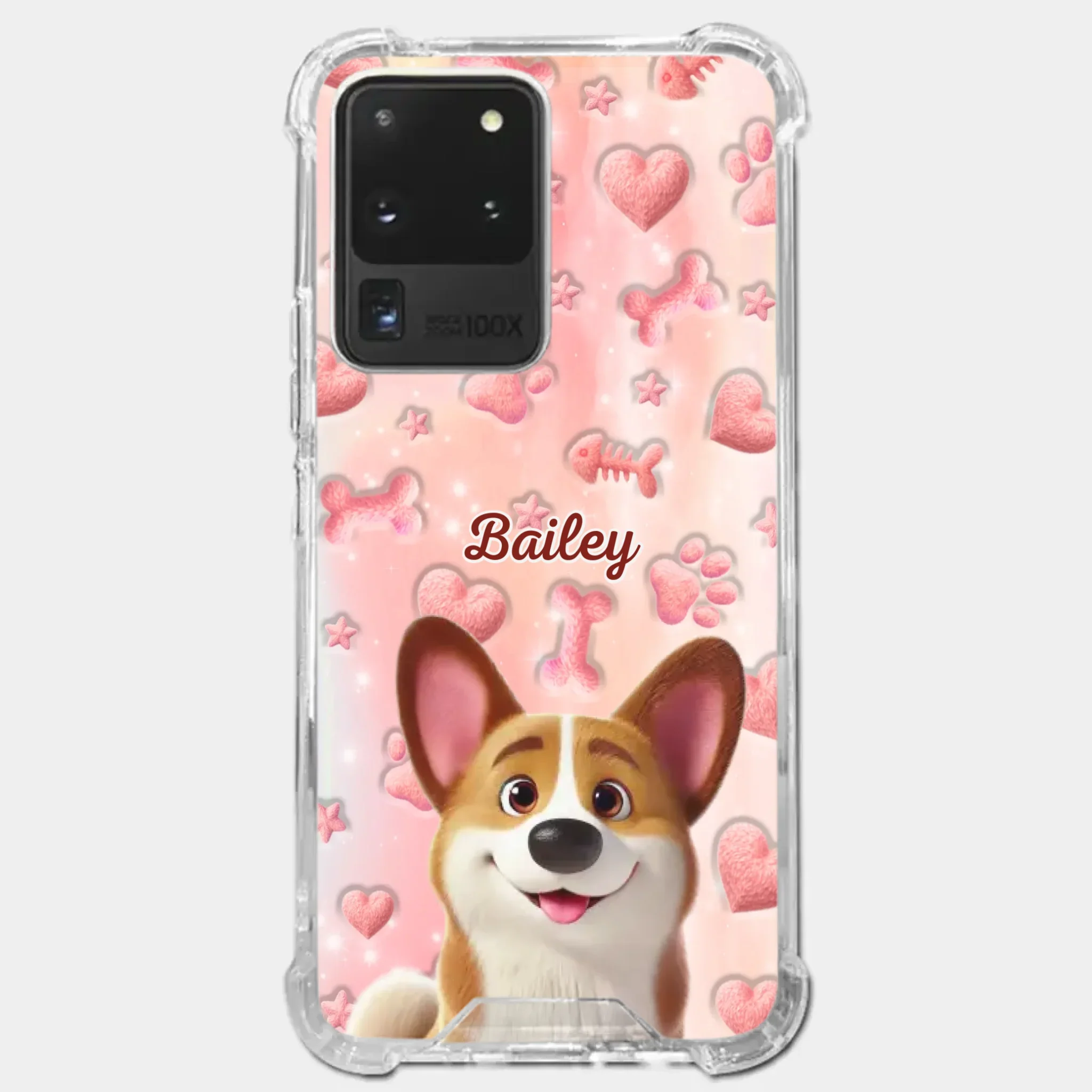 Custom Clear Phone Case - Personalized Christmas Birthday Gifts For Dog Cat Lovers, Dog Dad And Mom, Cat Owners - Every Day Starts With Paws