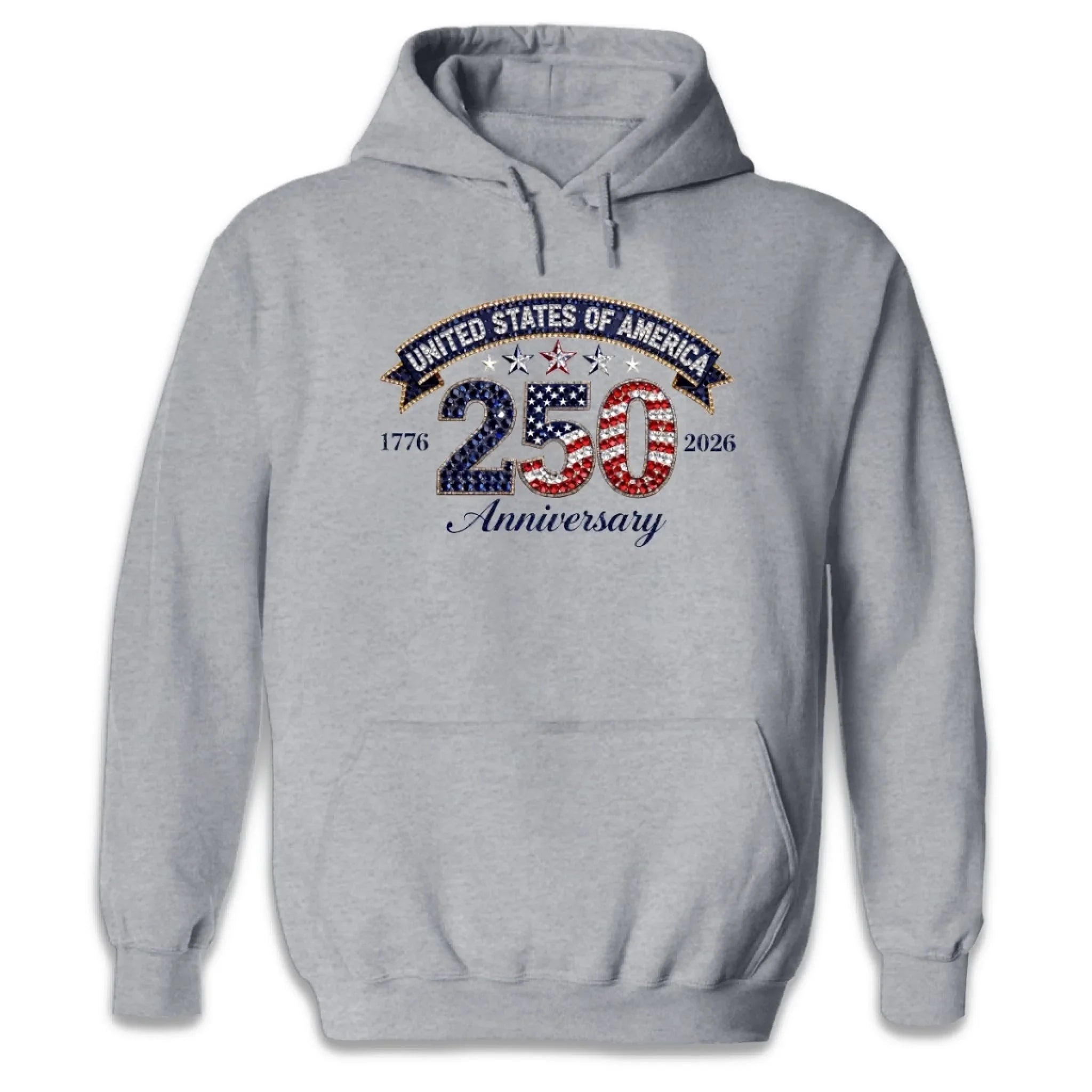 Unisex T-shirt, Premium T-shirt, Hoodie - America 250th Anniversary Gifts For Men And Women - Patriot Since Day One
