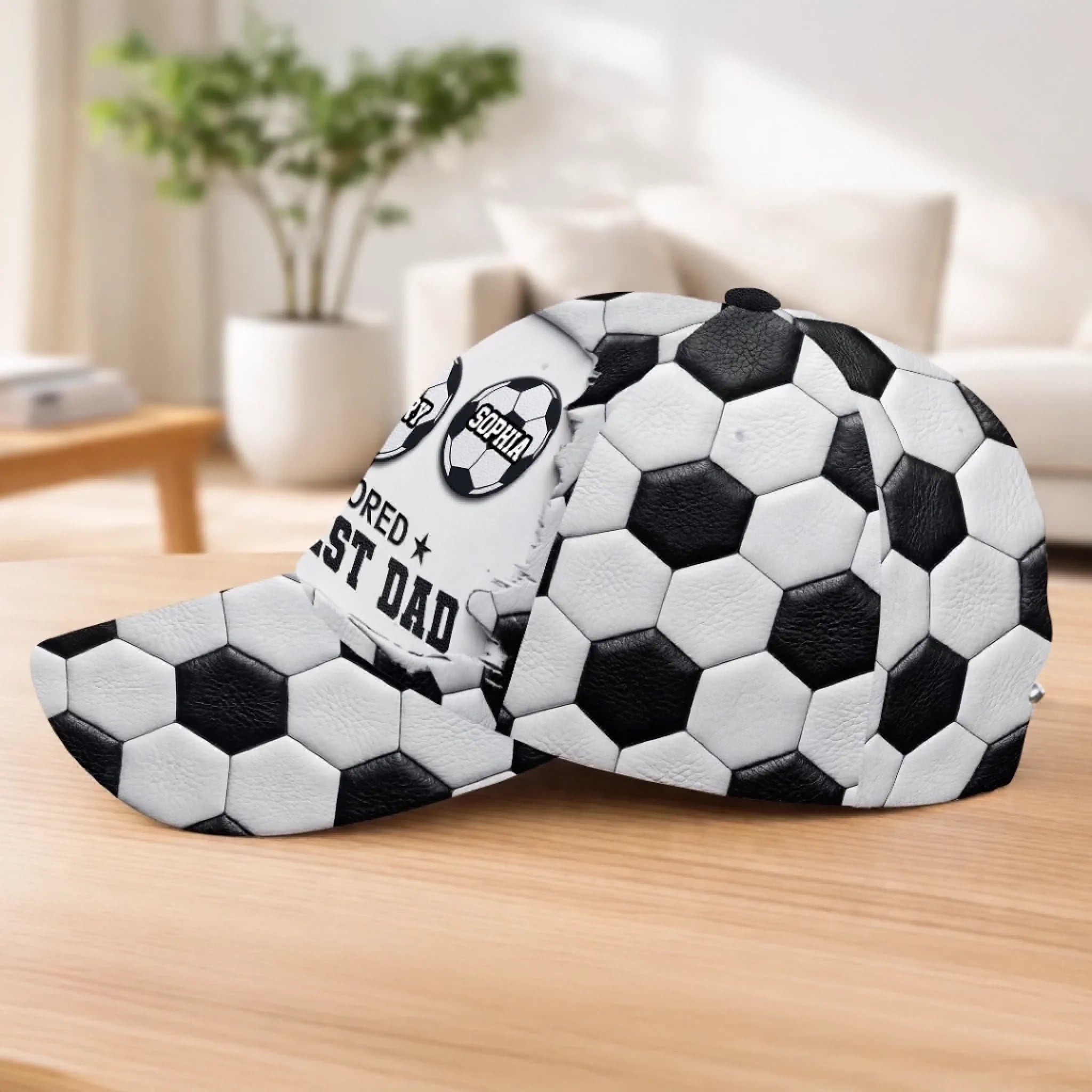 Custom LA 2026 Soccer Dad Cap - Personalized Birthday Gifts For Dad, Grandpa, Soccer Lovers, Sports Fans, Sports Lovers - Game Day Hero