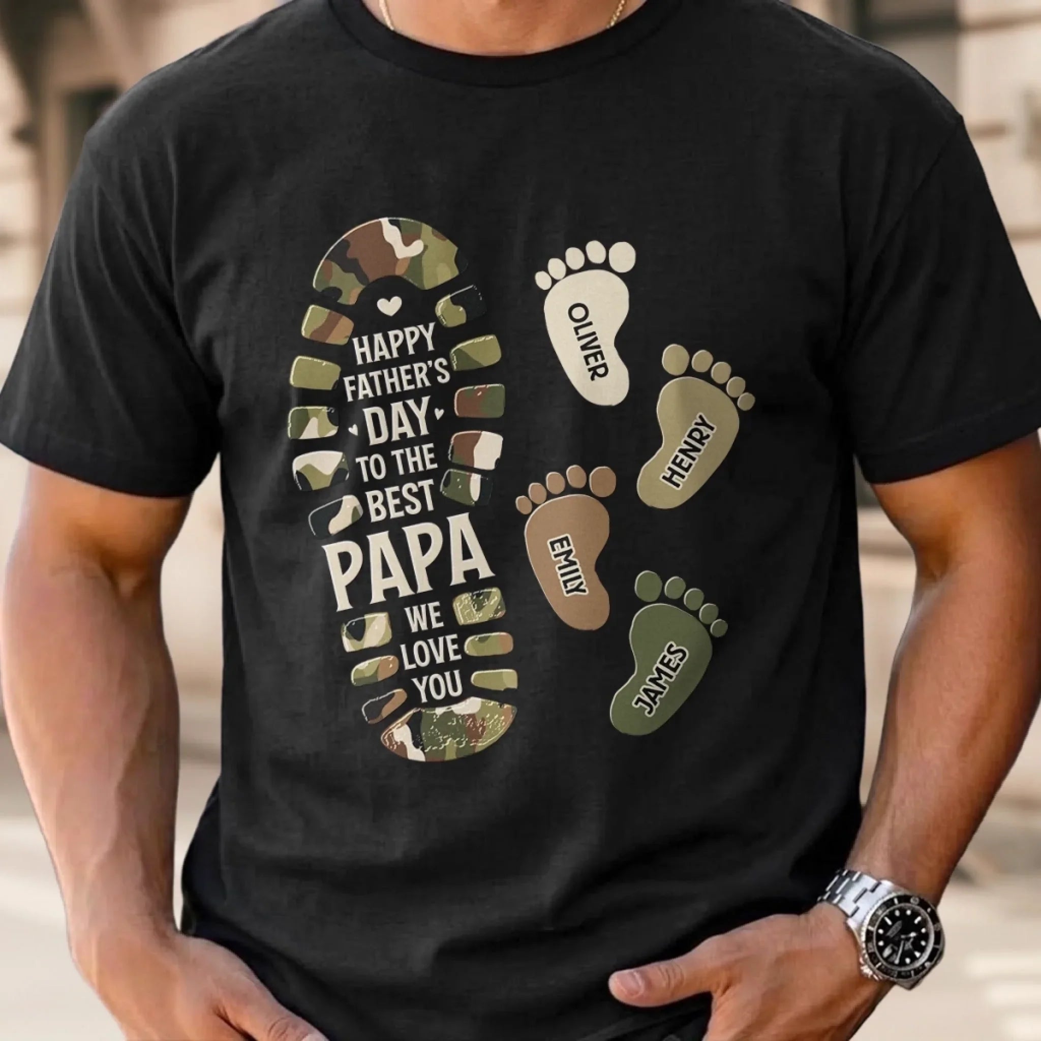 Custom Unisex T-shirt, Premium T-shirt, Hoodie - Personalized America 250th Anniversary Father's Day Birthday Gifts For Dad, Grandpa - Grandpa Goals Achieved