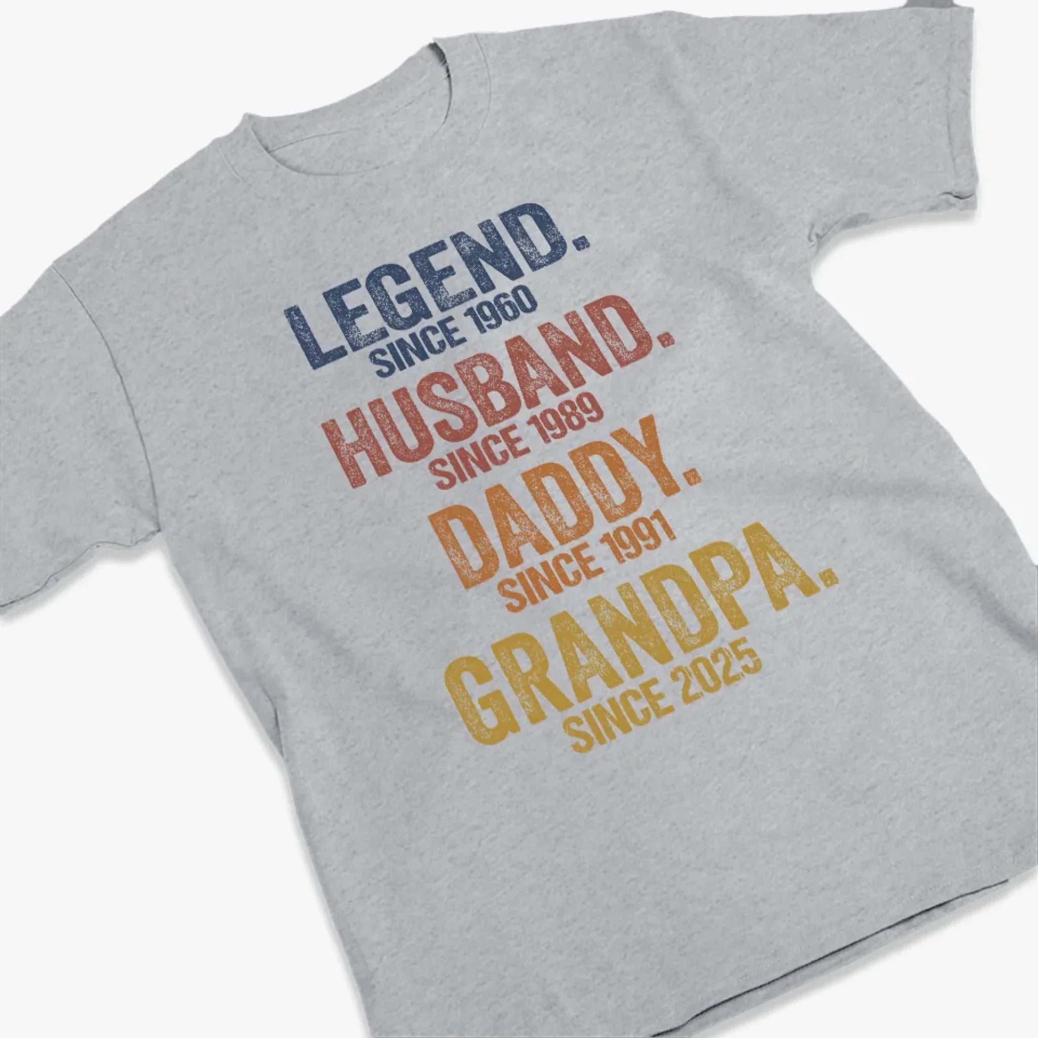 First My Father, Forever My Friend - Family Personalized Custom Unisex T-Shirt, Premium T-shirt, Hoodie - Father's Day, Birthday Gift For Dad, Grandpa