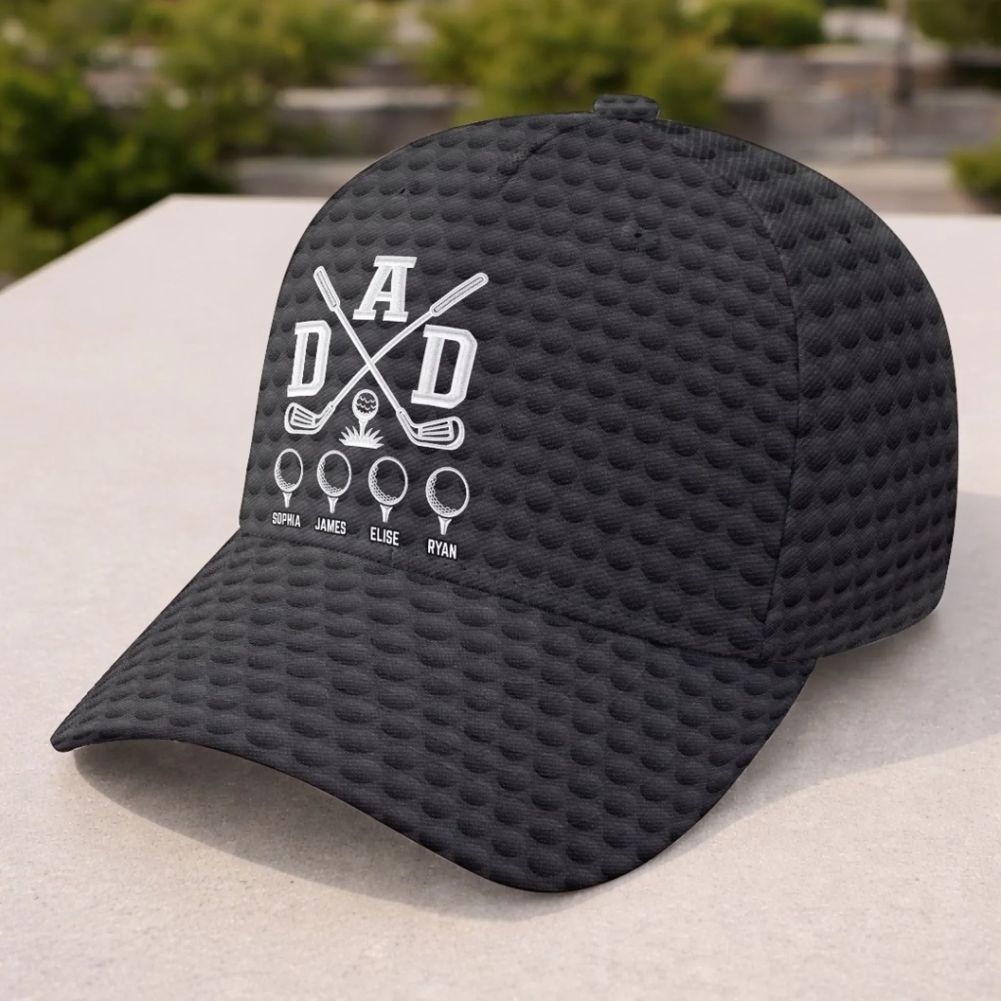 Custom Hat, All Over Print Classic Cap - Personalized Father's Day Birthday Golf Gifts For Dad, Grandpa - Golf Is Always A Good Idea