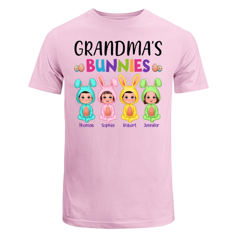 Easter Grandma‘s Bunnies Doll Kids Personalized Shirt