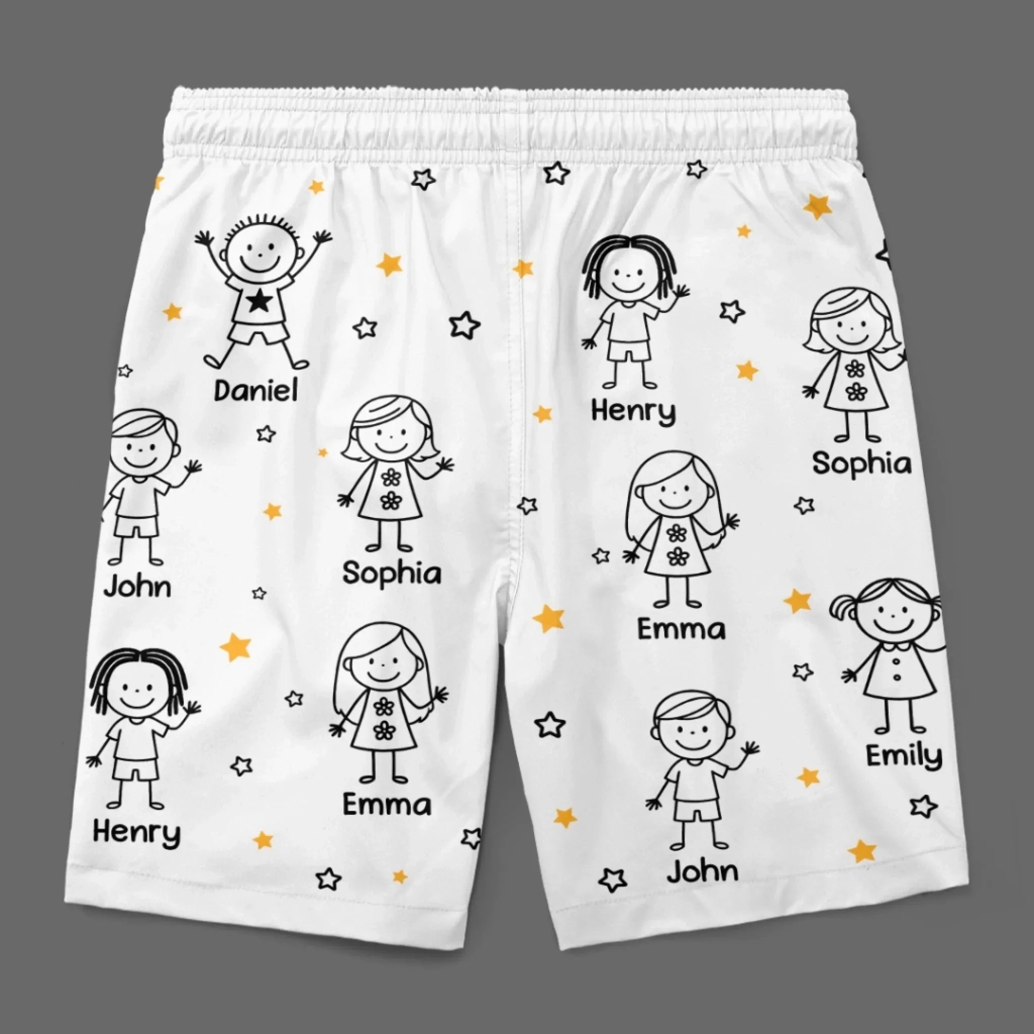 Custom Tropical Hawaiian Aloha Men Beach Shorts - Personalized Father's Day, Summer Vacation And Travel Gifts For Dad, Grandpa - Daddy Belongs To The Chaos Crew