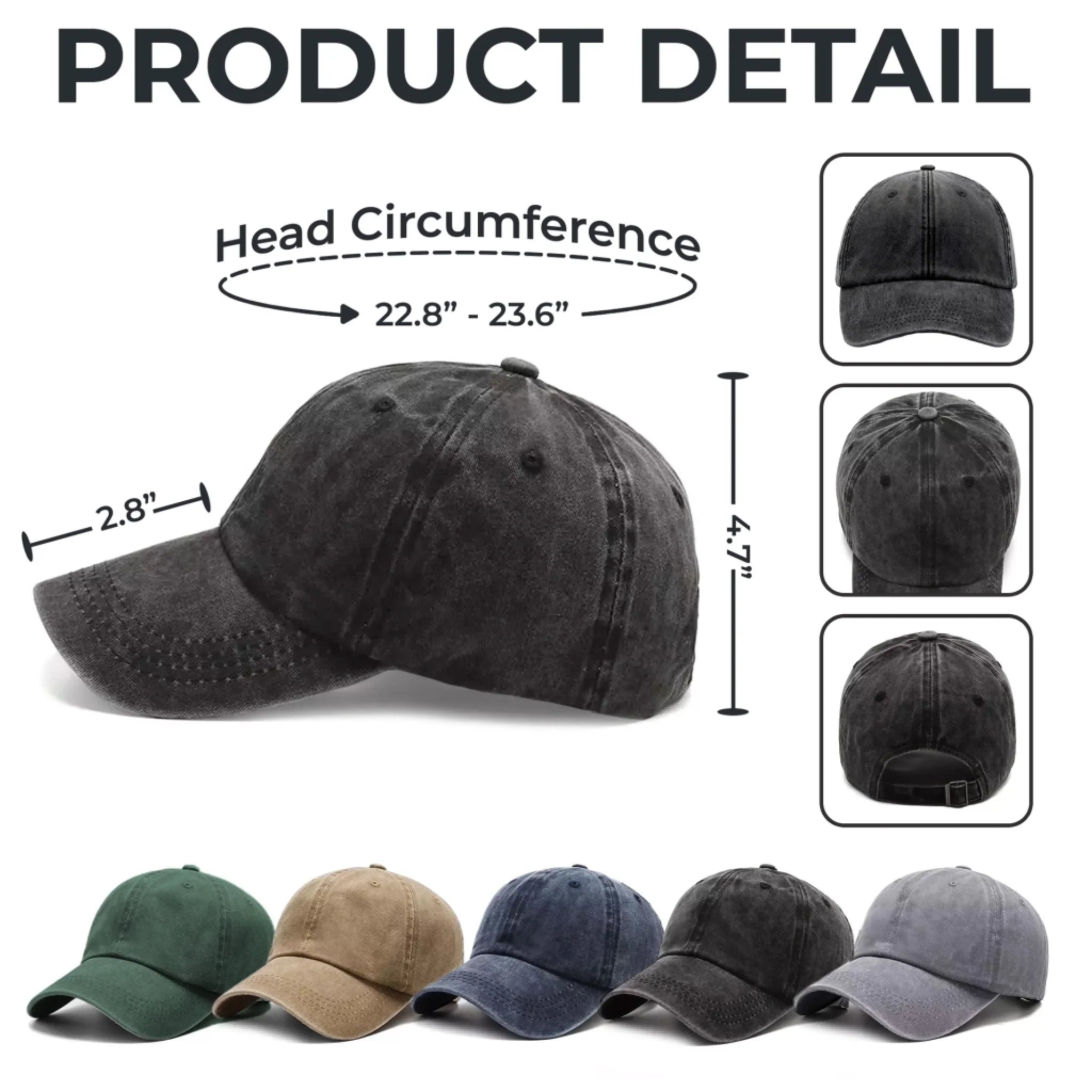 Custom Photo Cap - Personalized Father's Day Gifts For Dad, Grandpa - Retro Soul Dad Role