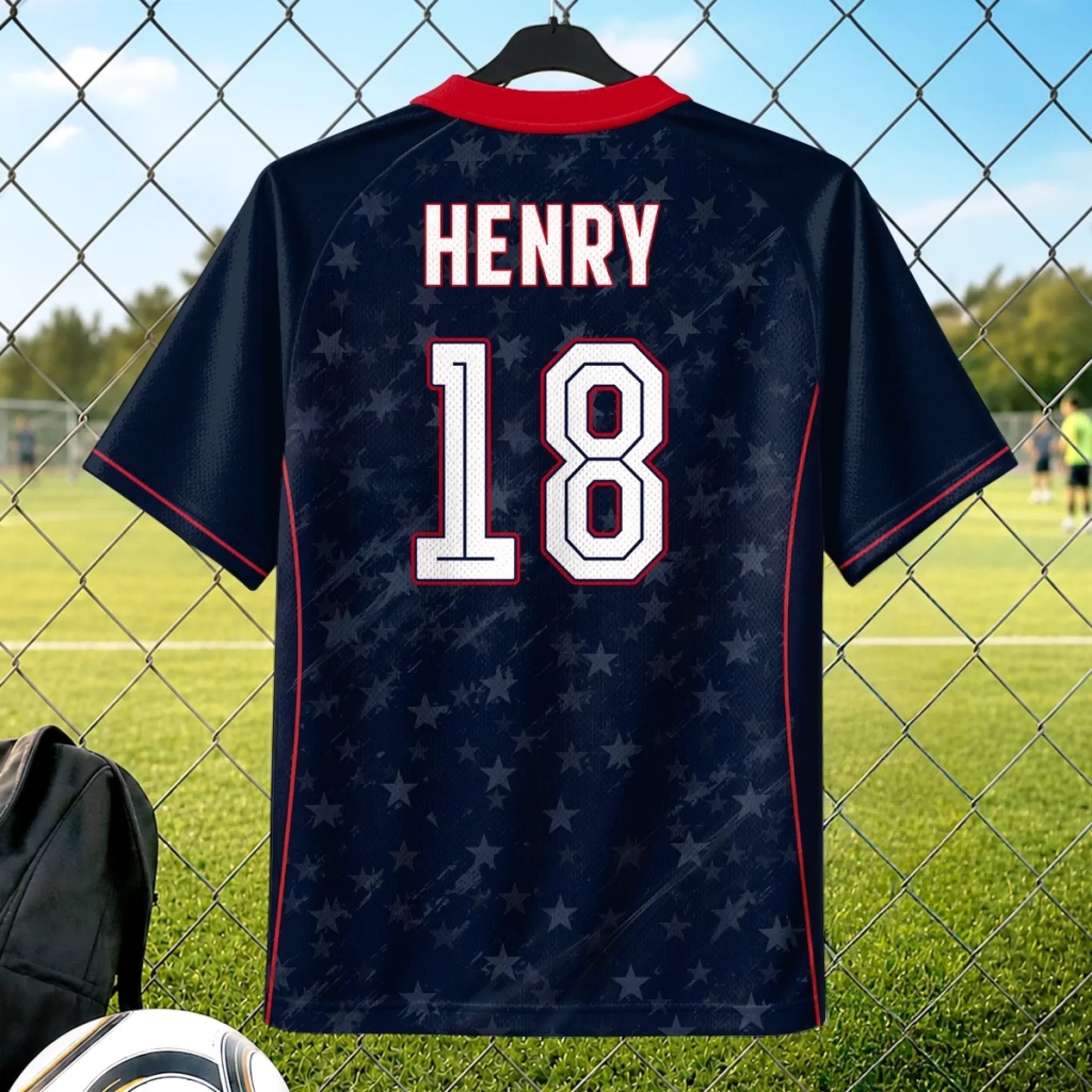 Custom Men's USA 2026 Jersey Shirt - Personalized Birthday Gifts For Soccer Lovers, Sports Fans, Sports Lovers - Living That Soccer Life
