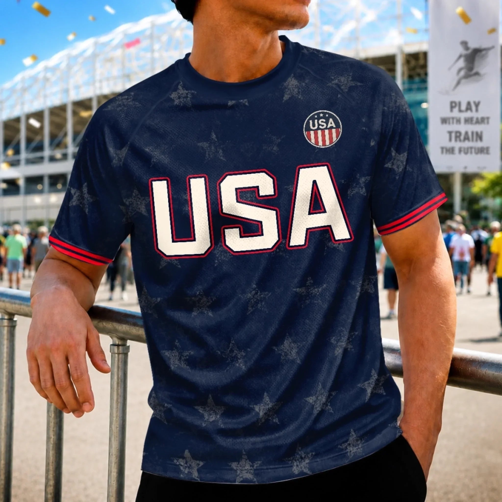 Custom Men's USA 2026 Jersey Shirt - Personalized Birthday Gifts For Soccer Lovers, Sports Fans, Sports Lovers - Glory In Every Stitch