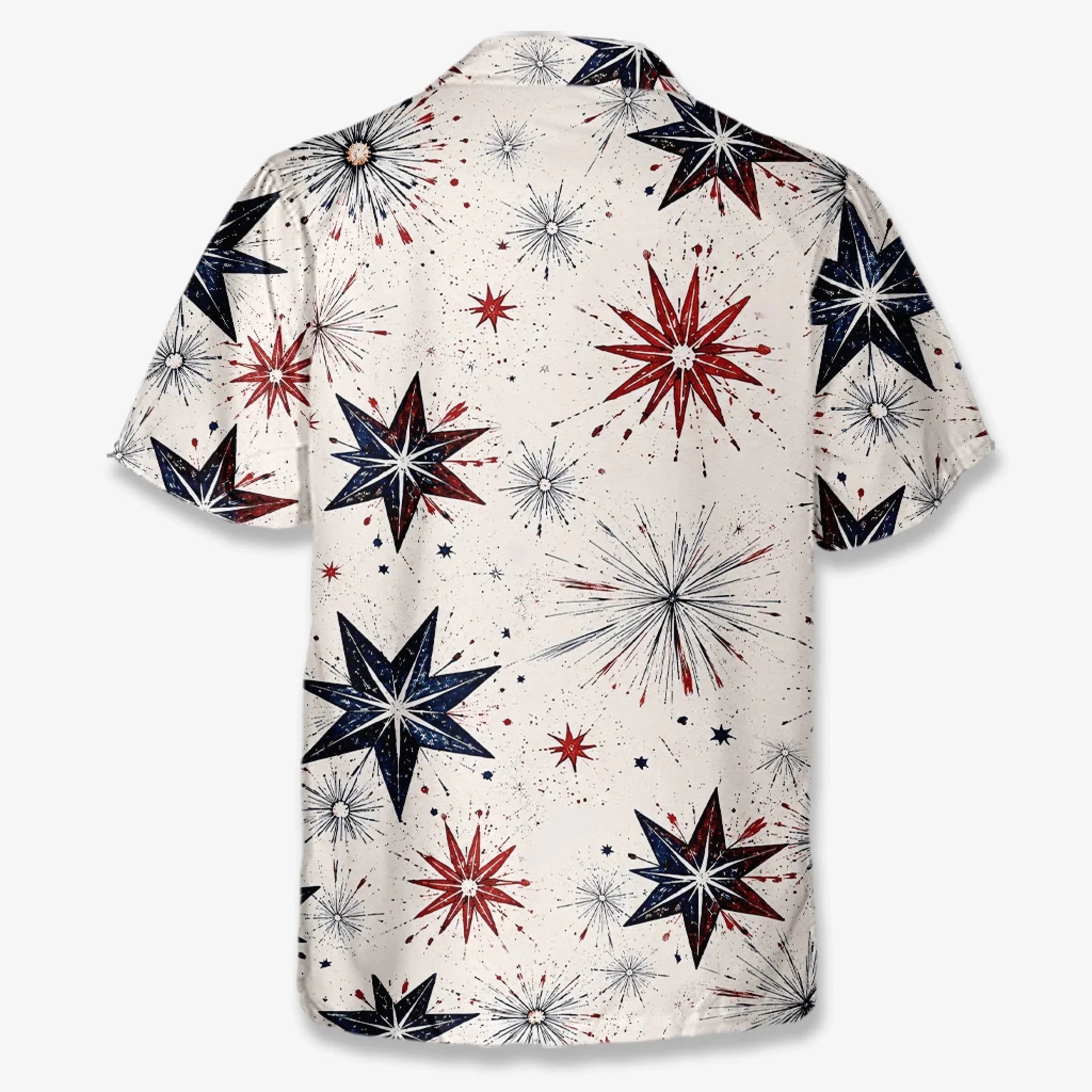 Custom Unisex Tropical Hawaiian Aloha Shirt - Personalized America 250th Anniversary Gifts For Mom, Dad, Brother, Sister, Kids - Leading with Strength And Pride