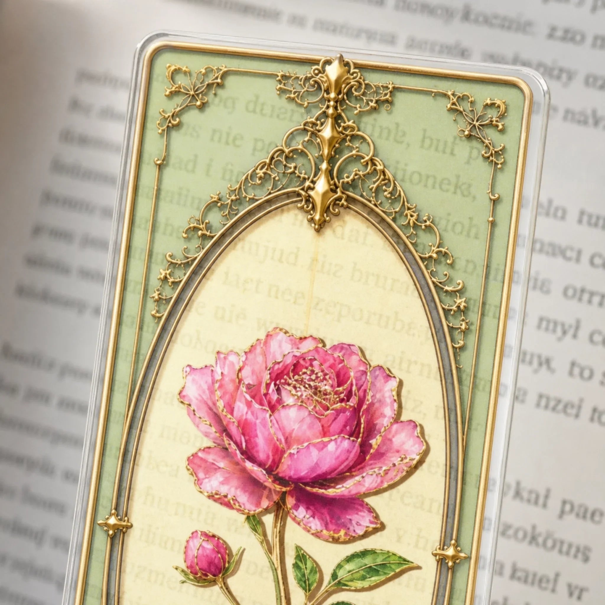 Custom Clear Acrylic Bookmark - Personalized Bookish Gifts For Book Lovers, Bookworms, Readers - Where Stories Bloom
