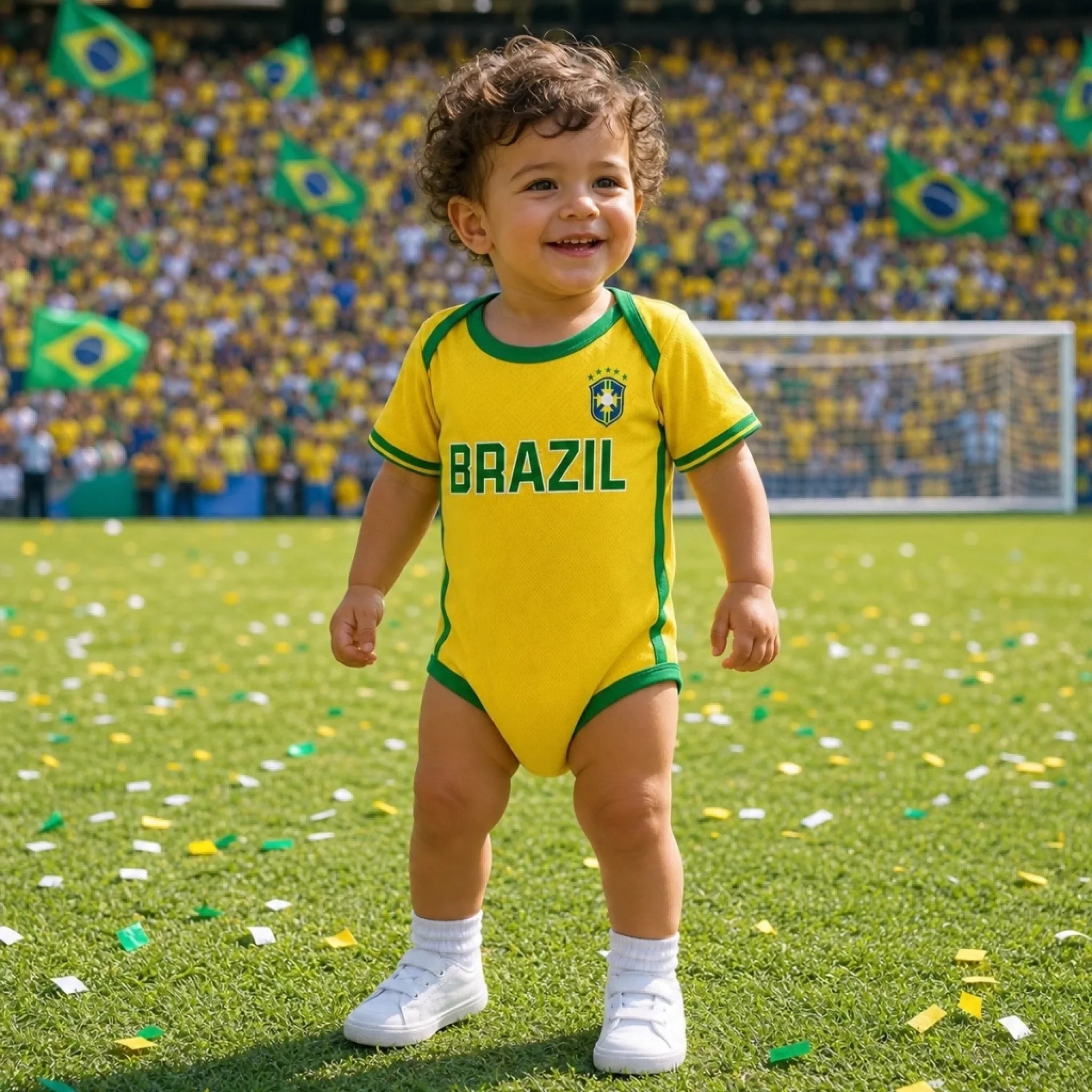 Custom USA 2026 Baby Jersey Bodysuit
- Personalized Baby Shower, Gender Reveal Gifts For New Moms, New Dads, Soccer Lovers - Future Soccer Star In Training