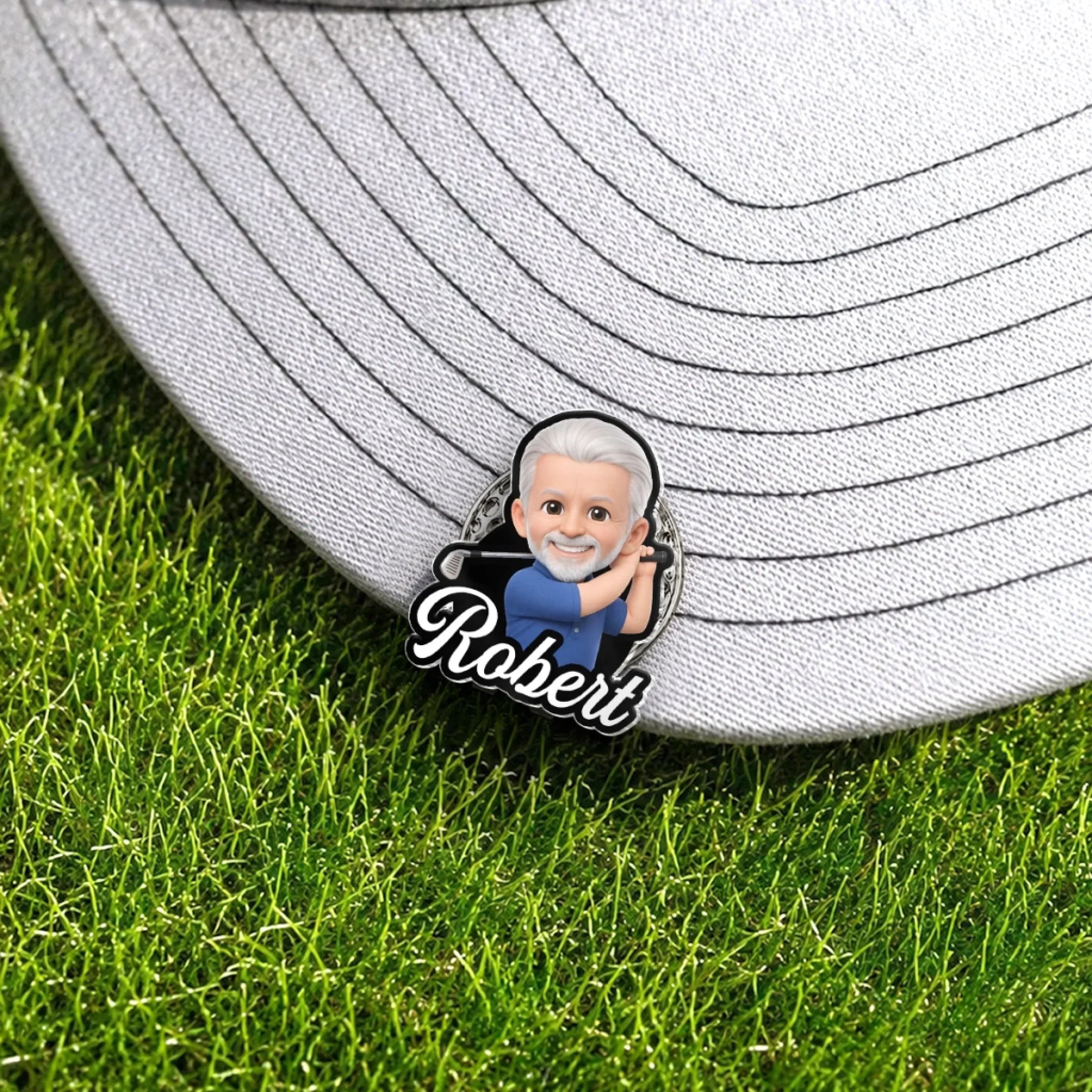 Custom Golf Ball Marker - Personalized Birthday Gifts For Golf Lovers, Sports Fans, Sports Lovers - Chasing Birdies Not Worries