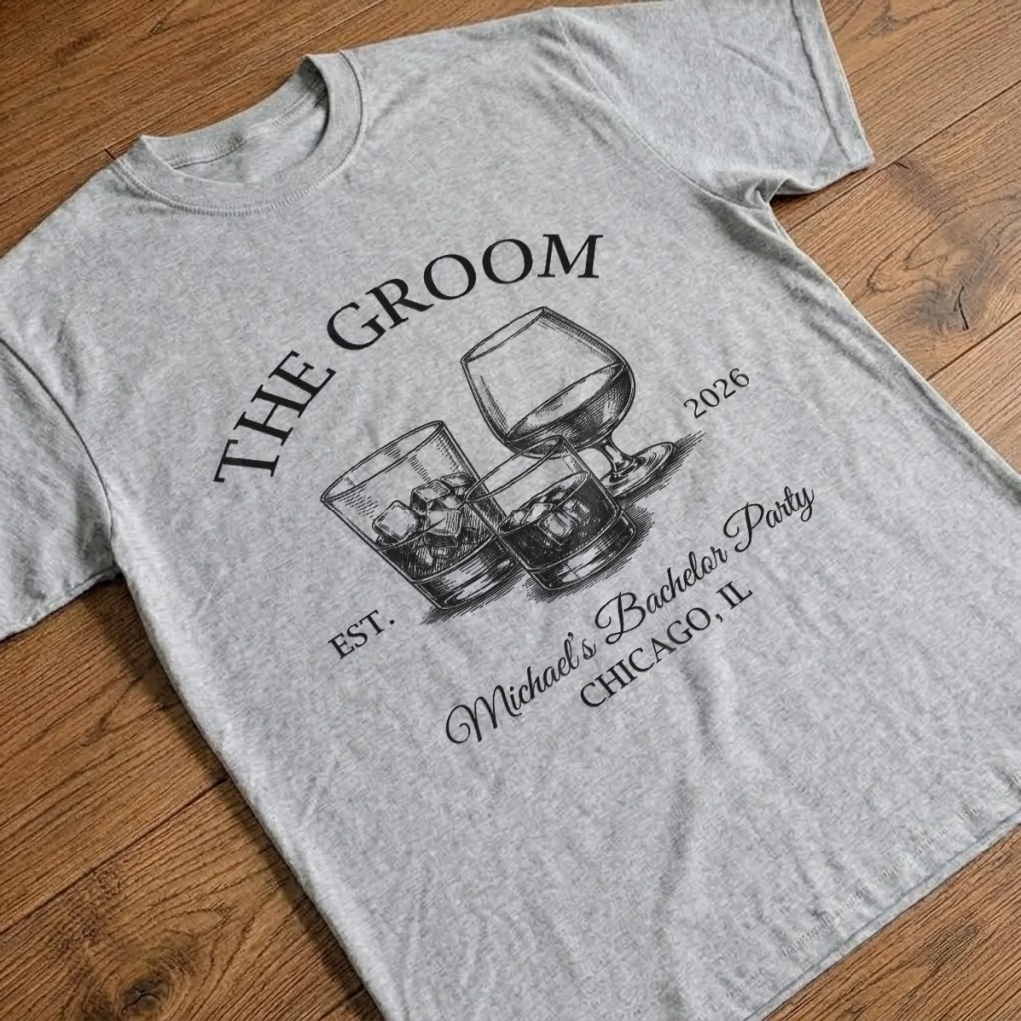 Custom Bachelor Party T-shirt, Hoodie - Personalized Groomsmen Proposal Wedding Gifts For Groomsmen - Groomsman Duty