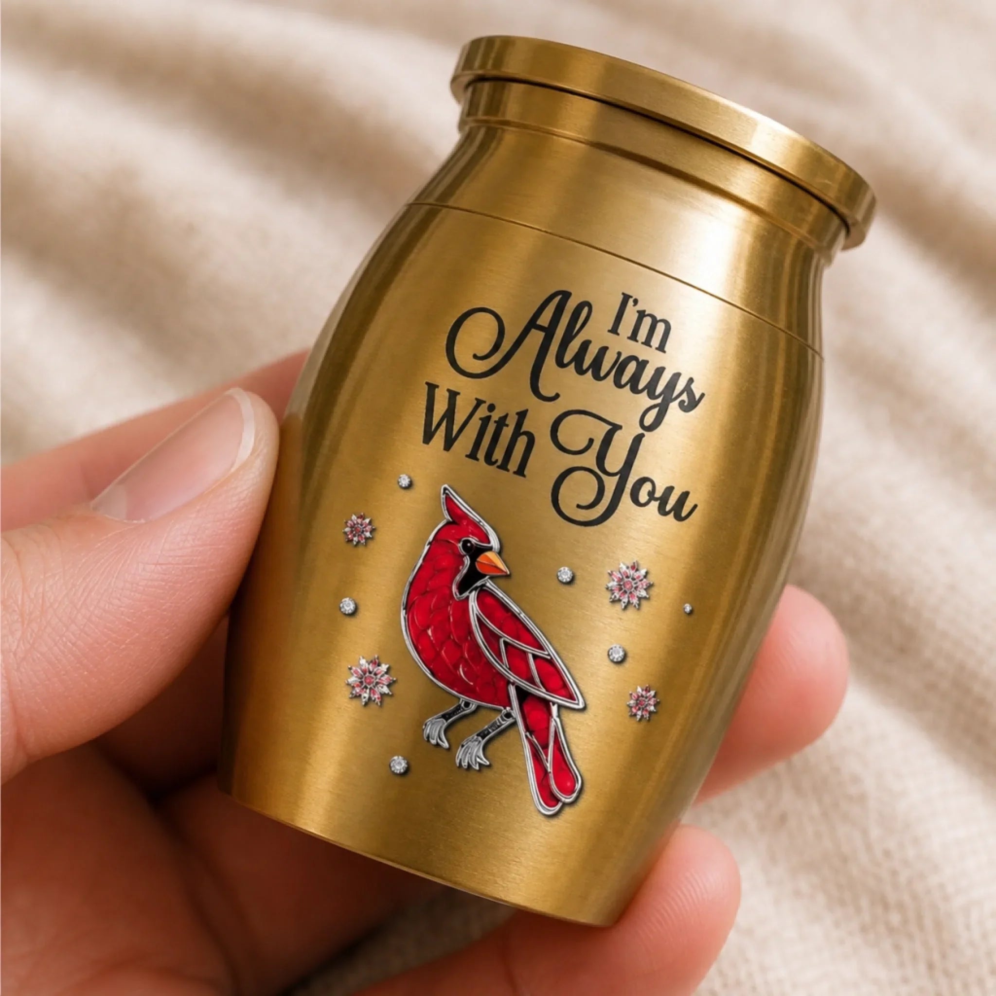 Custom Memorial Urn - Personalized Memorial Sympathy Gifts For Loss Of Mom, Dad – Honoring A Beautiful Life