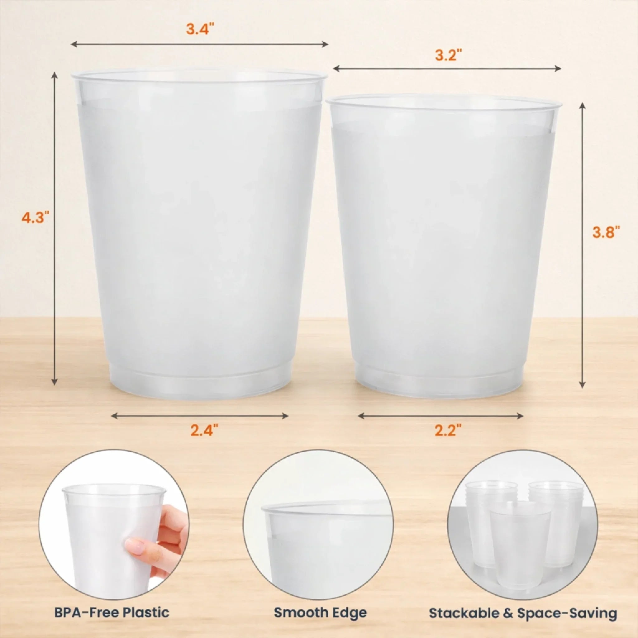 Custom Party Cups - Personalized Birthday Camping Gifts For Campers - Sleep Under The Stars