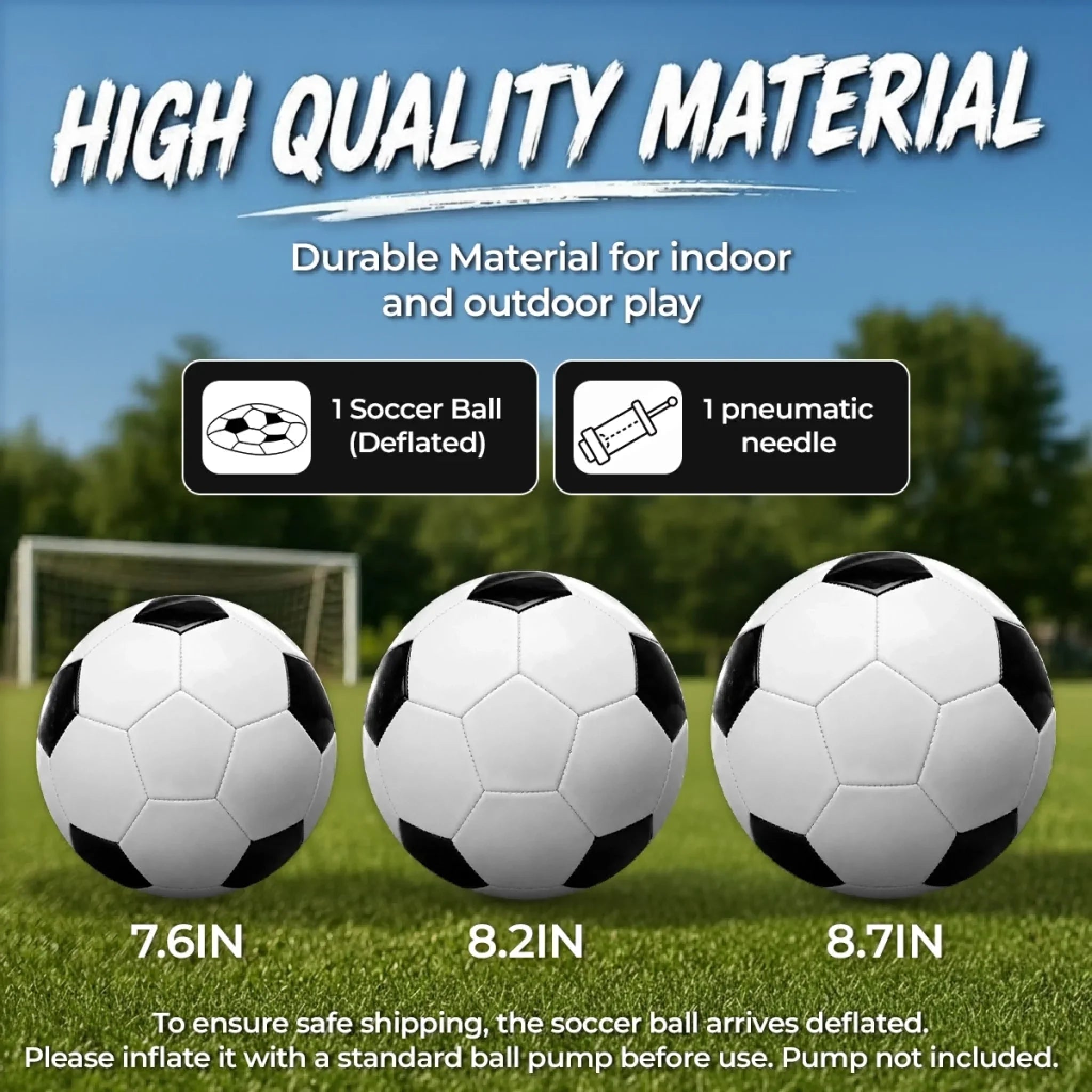 Custom World Football Soccer Ball - Personalized Birthday Gifts For Football Lovers, Sports Fans, Sports Lovers - Eat Sleep Soccer Repeat