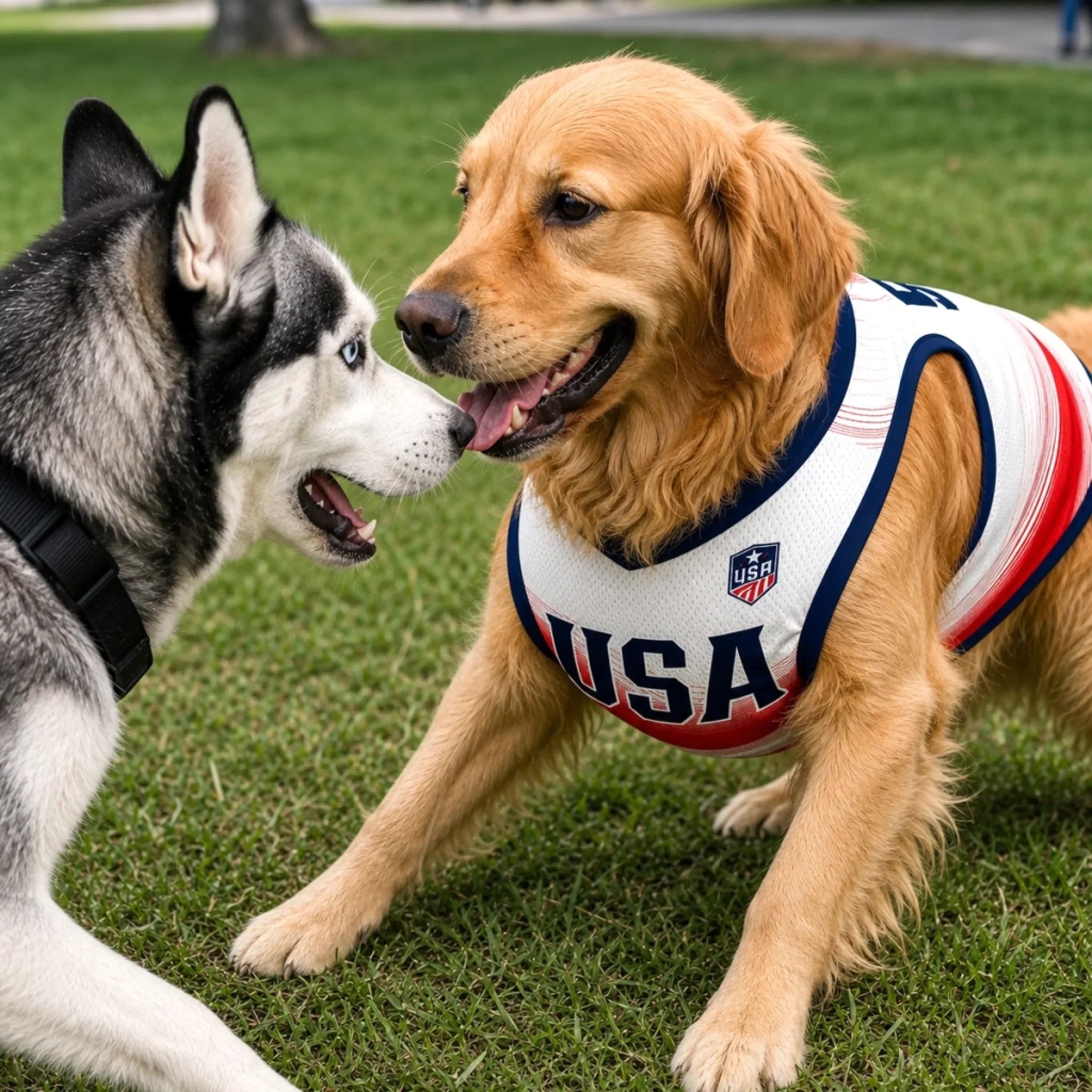 Custom USA World Football Pet Jersey - Personalized Birthday Gifts For Football Dog Cat Lovers, Dog Dad And Mom, Cat Owners - Furry Patriot On The Field