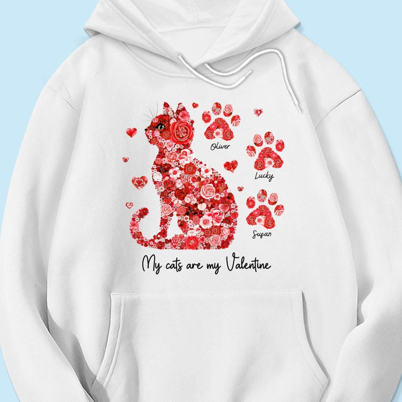 Cat Flower My Cat Is My Personalized Shirt, Gift for Cat Moms