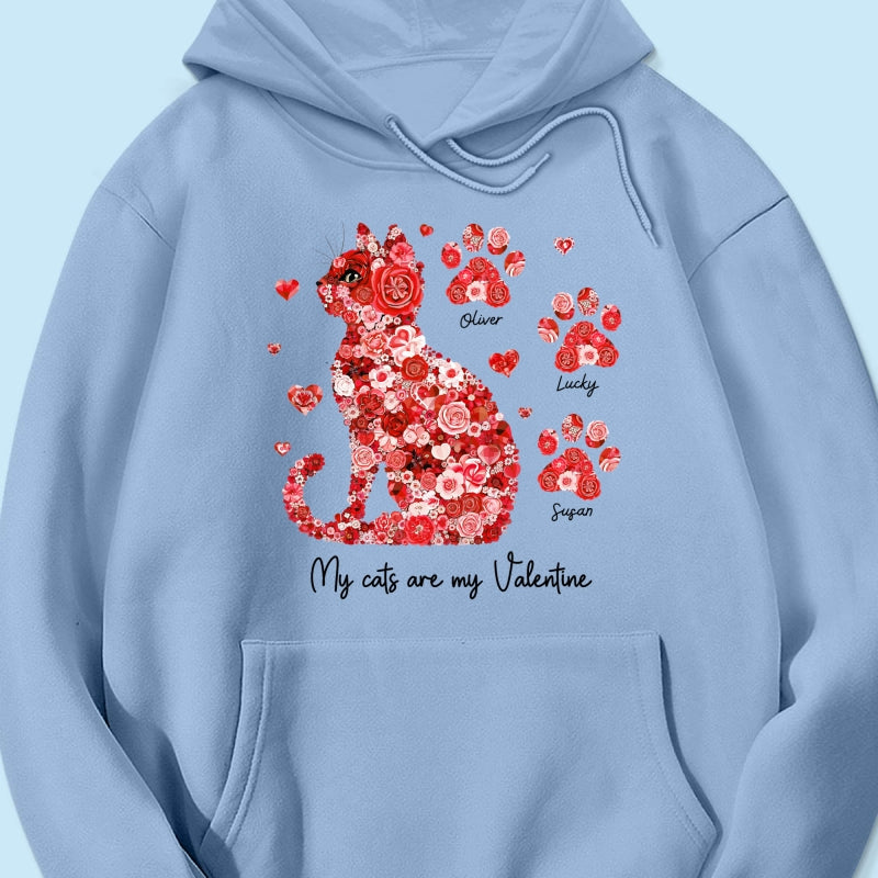 Cat Flower My Cat Is My Personalized Shirt, Gift for Cat Moms