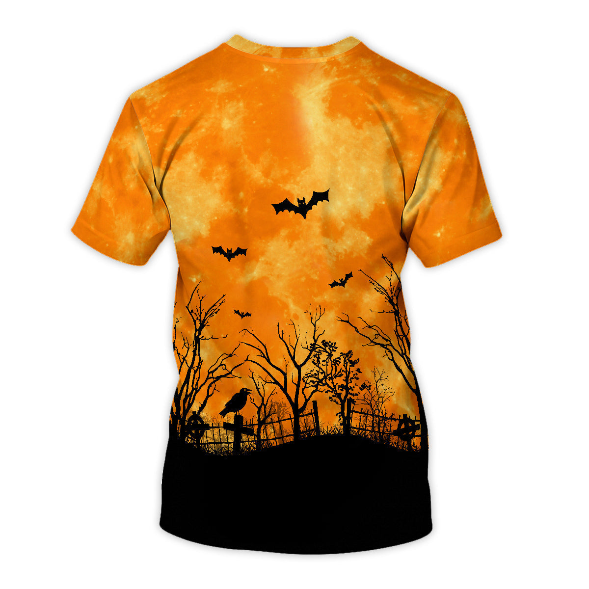 Dog Mom Halloween Moon Light Bat Tree - Personalized 3D Shirt