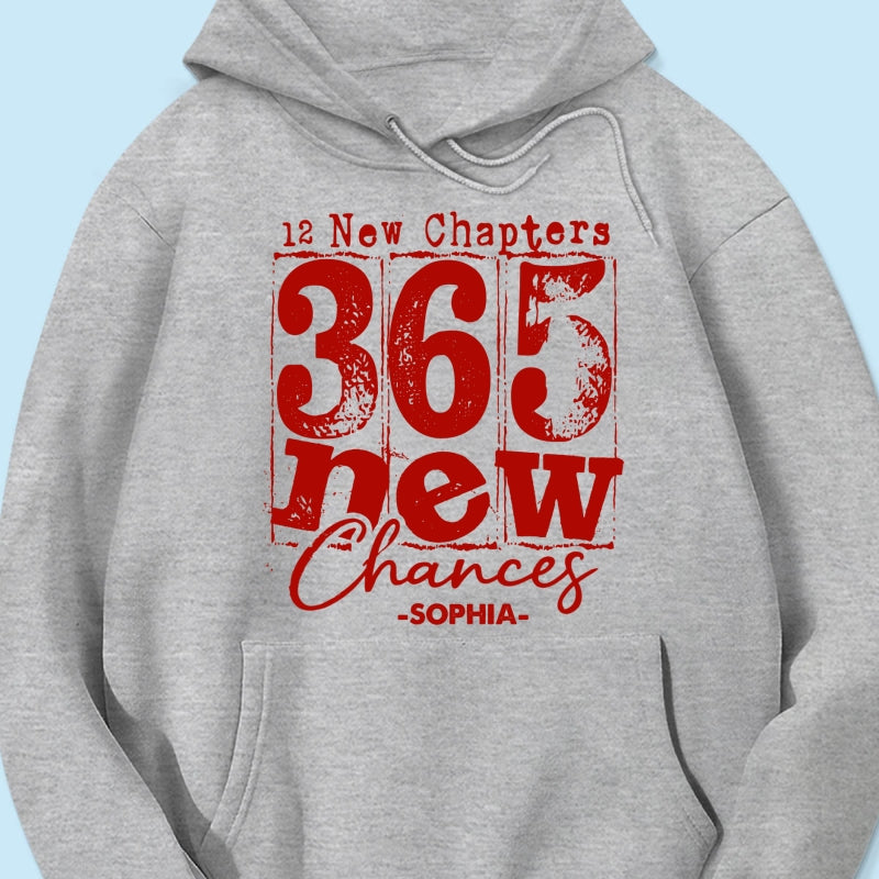 12 New Chapters, 365 New Chances Trendy Retro Shirt, New Year Gift For Yourself