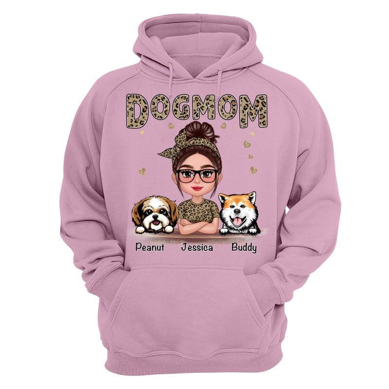 Leopard Shirt Pretty Doll Dog Mom Personalized Shirt