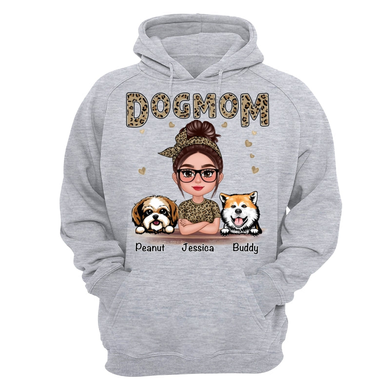 Leopard Shirt Pretty Doll Dog Mom Personalized Shirt