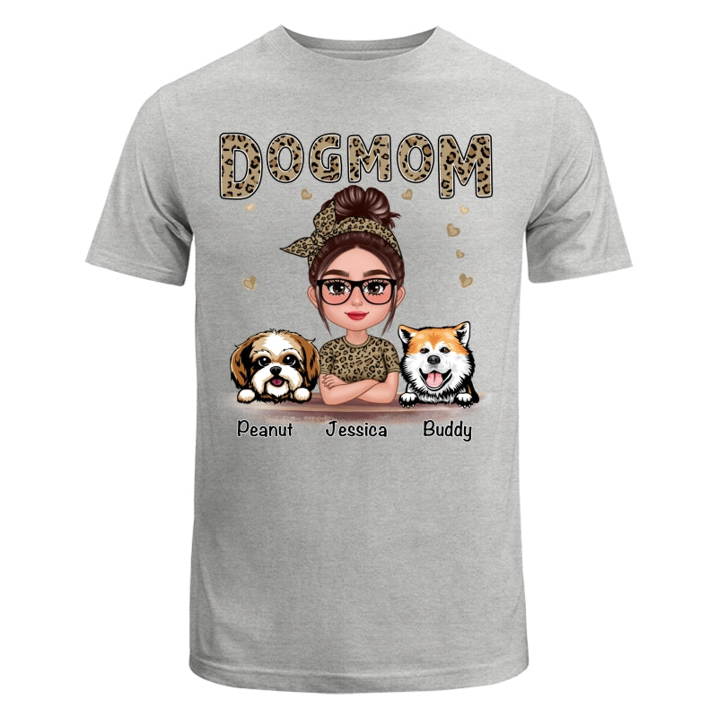 Leopard Shirt Pretty Doll Dog Mom Personalized Shirt