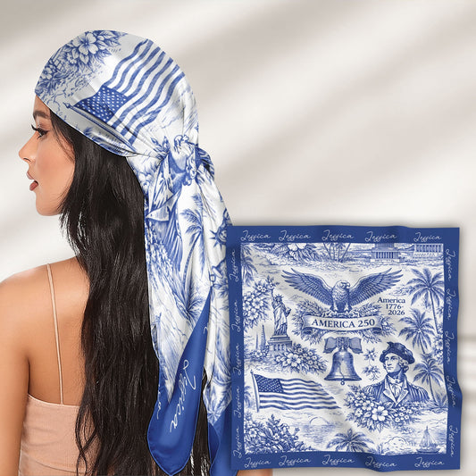 America 250 1776-2026 Vintage Patriotic - Personalized Scarf