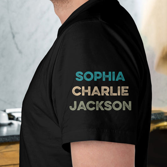 Father's Day Gifts, Awesome Father - Personalized Shirt