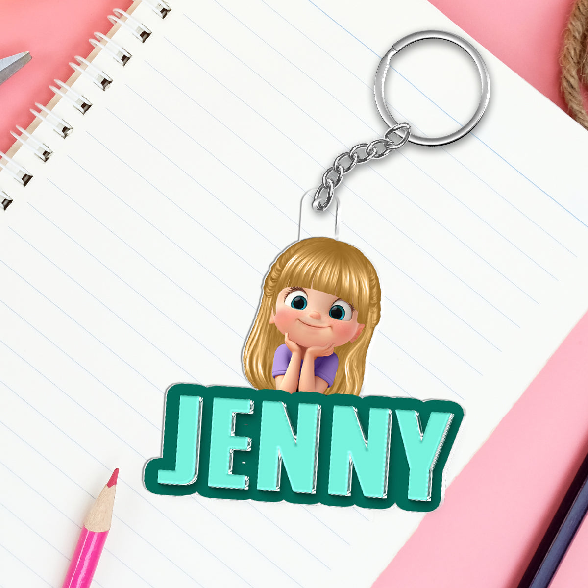 Name Tag for Backpack, Lunch Bag, Pencil Bag, Personalized Gift for Kids Boys Girls, Back to School Name Tag