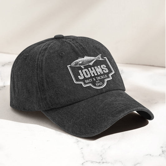 Father's Day Gifts, Bait X Tackle - Personalized Cap