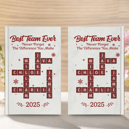 Best Team Ever - Personalized Hardcover Journal
