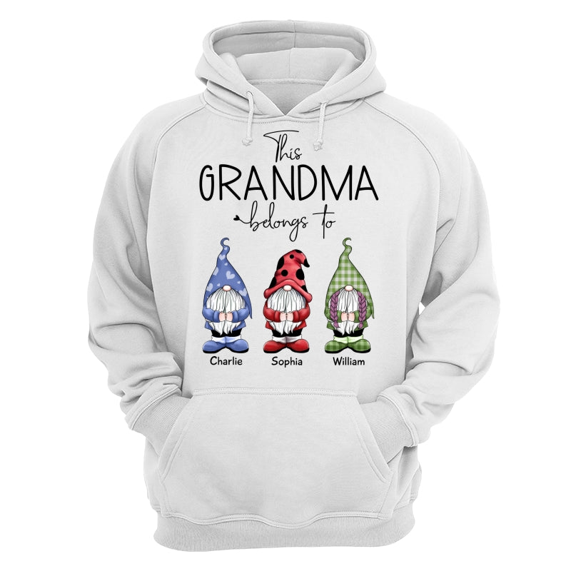 This Grandma Belongs To Little Gnomes Personalized Shirt