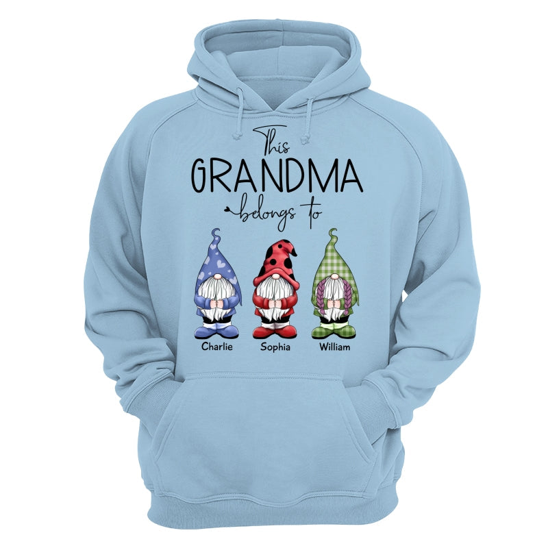This Grandma Belongs To Little Gnomes Personalized Shirt