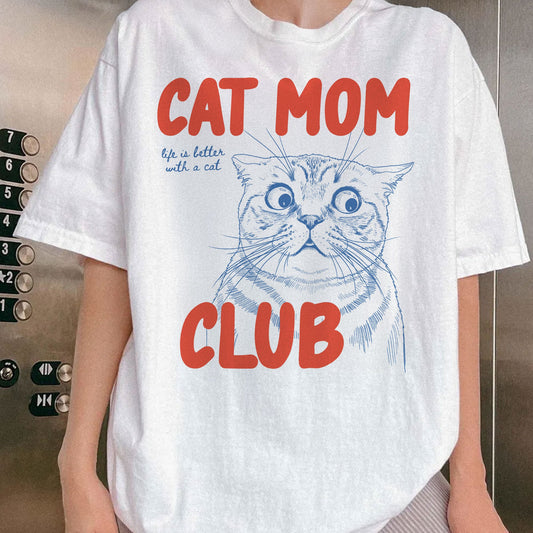 Cat Mom Dog Mom Club - Personalized Shirt