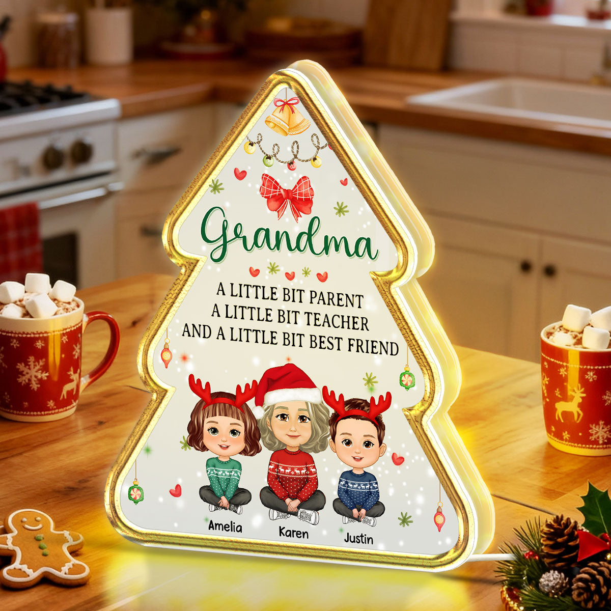 Grandma’s Christmas Tree of Memories – Personalized Light Box