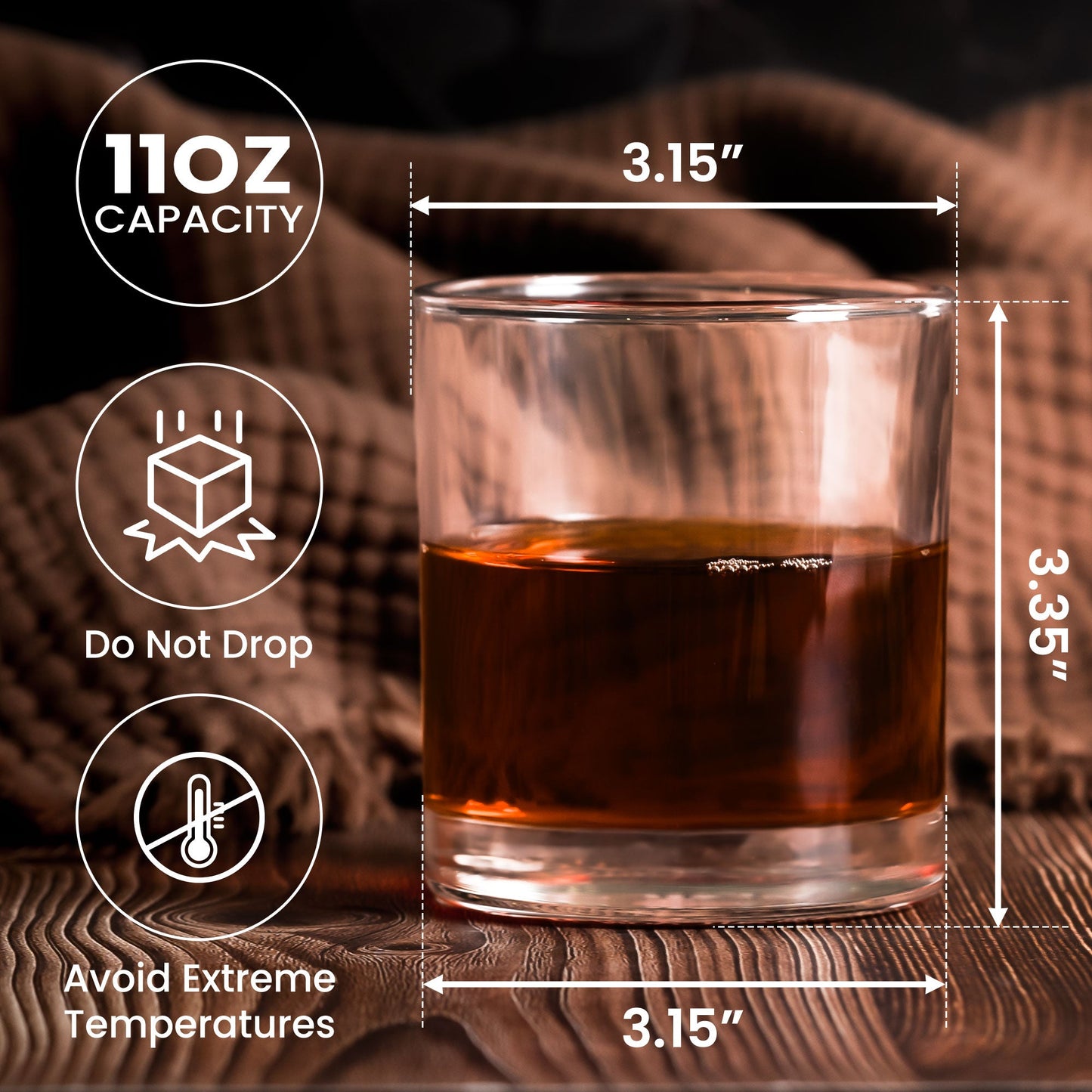 Congrats On Being Our Boss From The Reasons You Drink - Funny Gift - Personalized Whiskey Glass