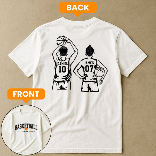 Custom Basketball Mom, Grandma - Personalized Shirt