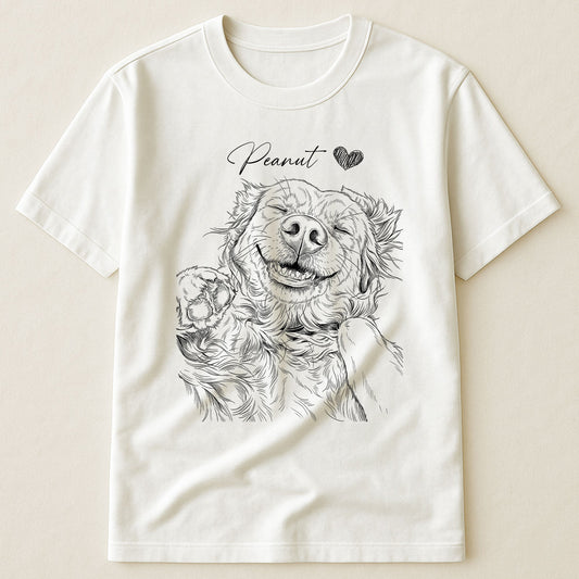 Custom Pet Portrait Shirt - Personalized Photo Shirt