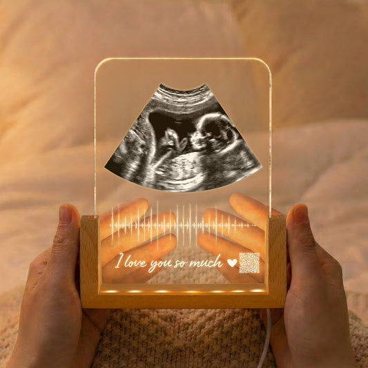 Custom Photo Soundwave Art - Personalized Night Light