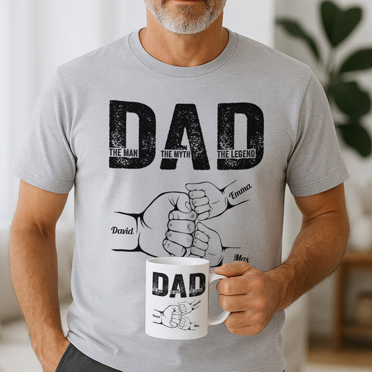 Father's Day Gifts, Dad The Man The Myth The Legend - Custom Father's Day Gift Set