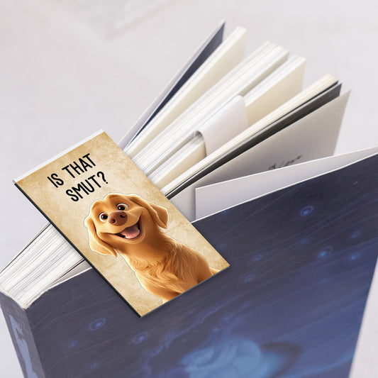 Funny Pet For Book Lovers - Personalized Magnetic Bookmark
