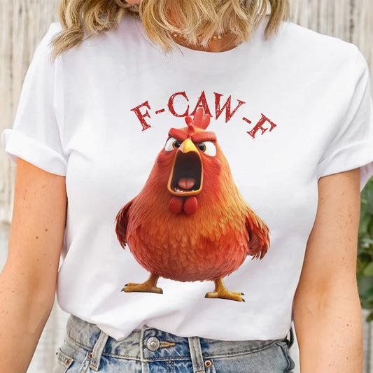 Funny Shirt - Humorous Crow F-Caw-F - Personalized Shirt